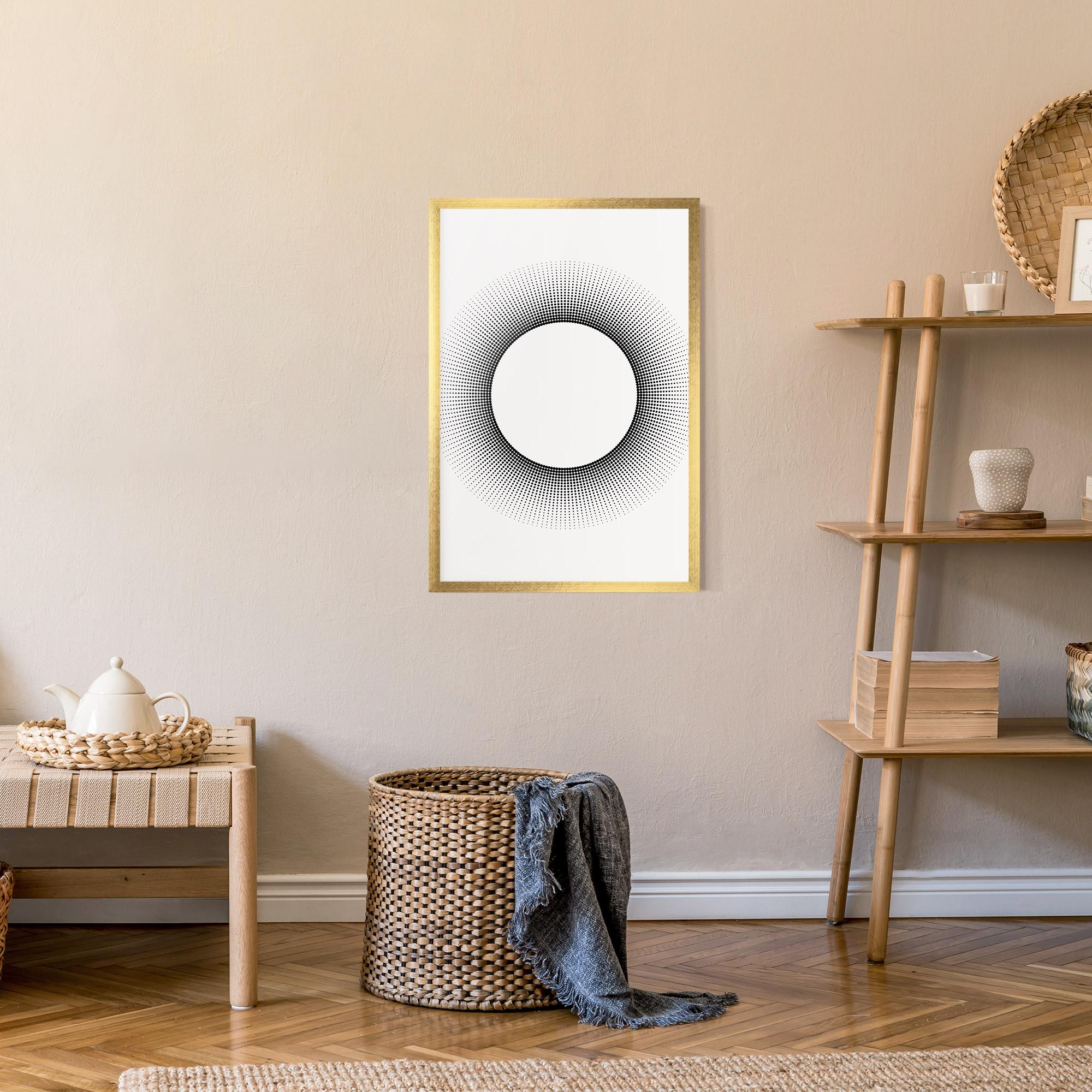 Poster Înrămat White Center mockup 9