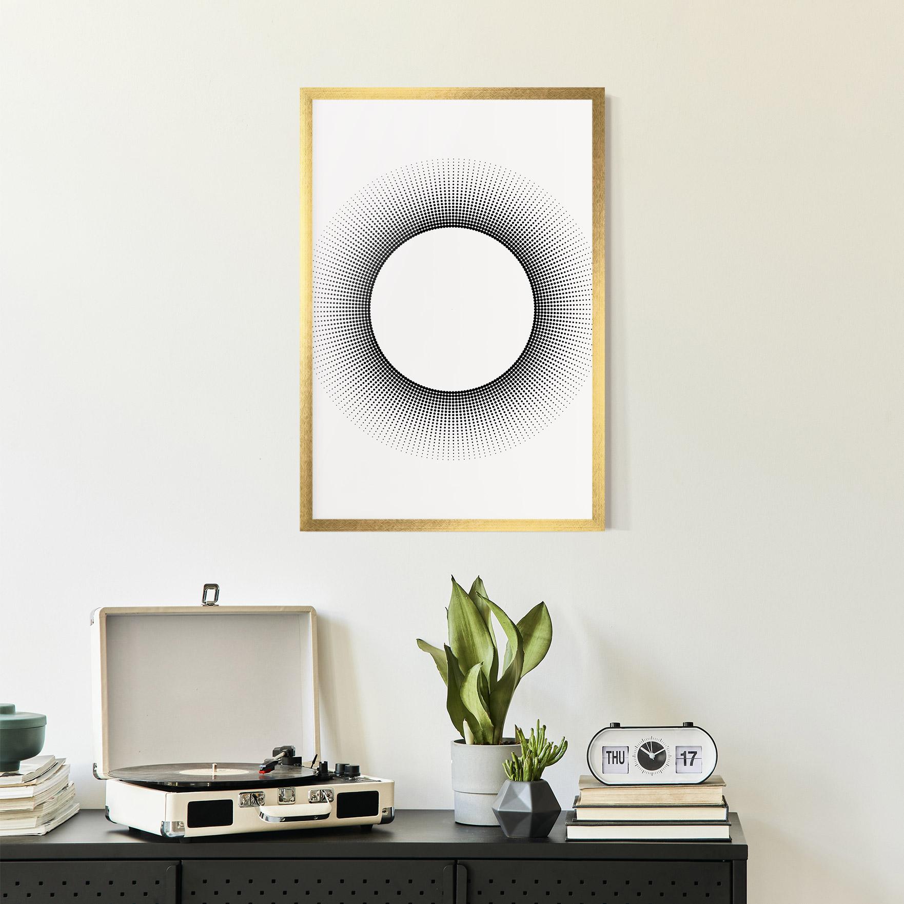 Poster Înrămat White Center mockup 2