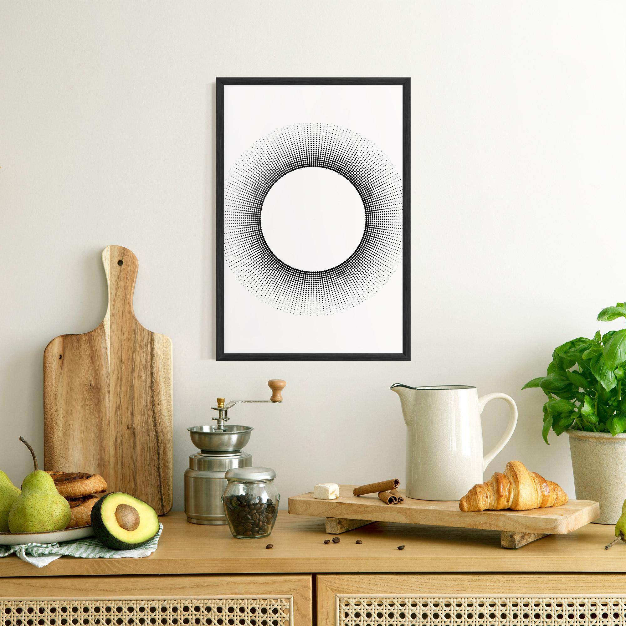 Poster Înrămat White Center mockup 8