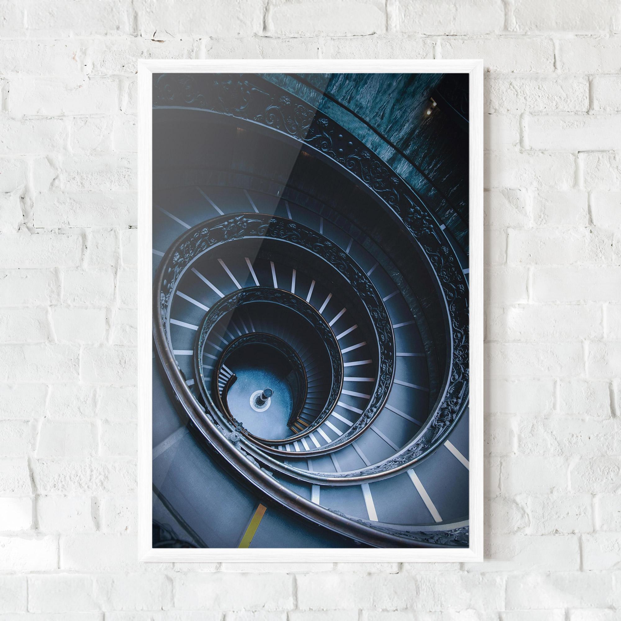 Poster Înrămat Spiral Museum mockup 0