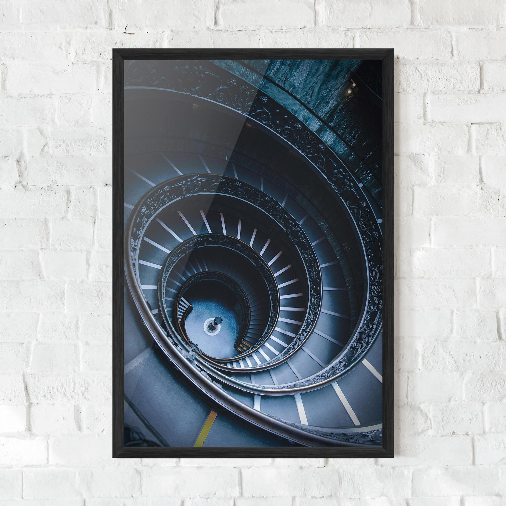 Poster Înrămat Spiral Museum mockup 0