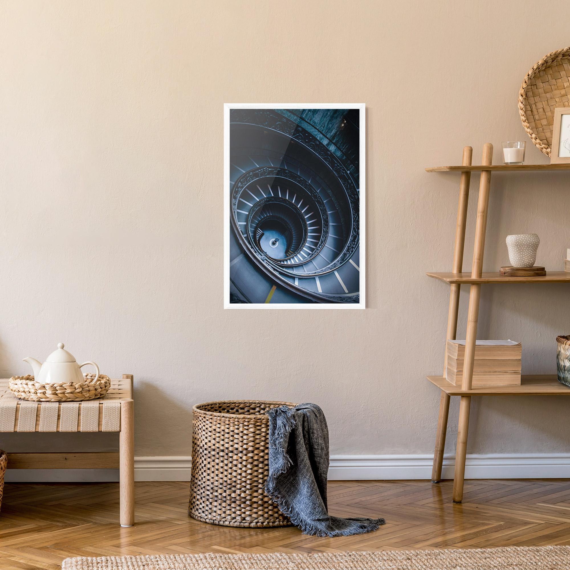 Poster Înrămat Spiral Museum mockup 9