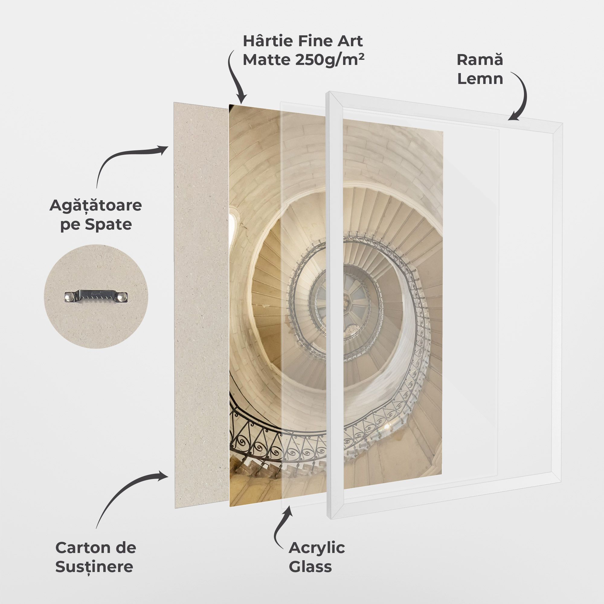 Cream Down Stairs mockup 1