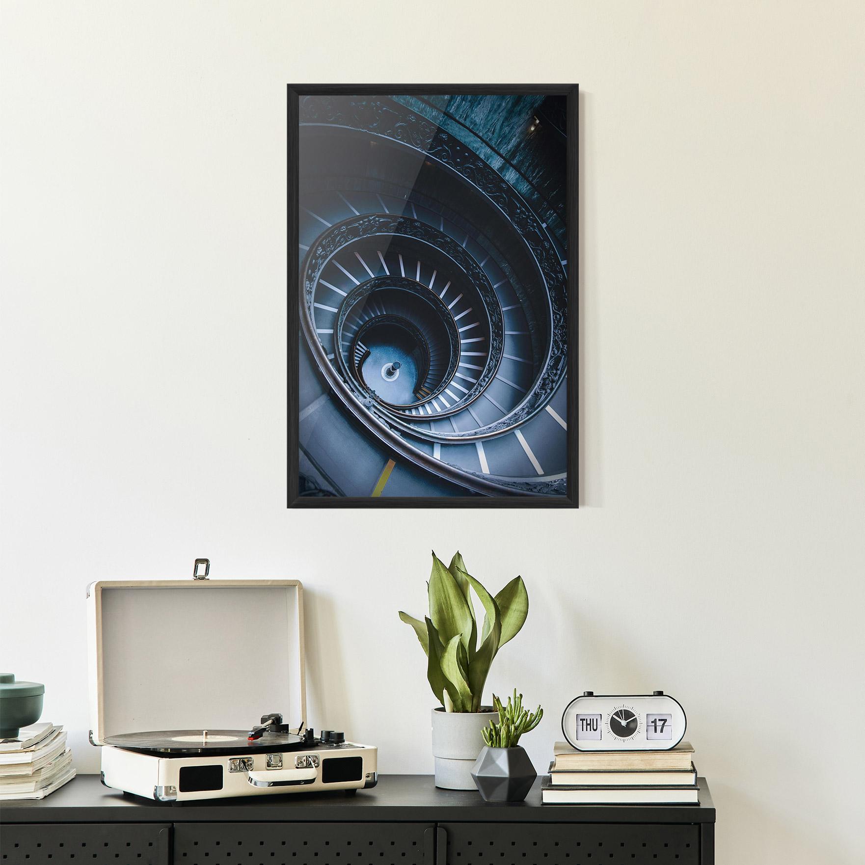 Poster Înrămat Spiral Museum mockup 2
