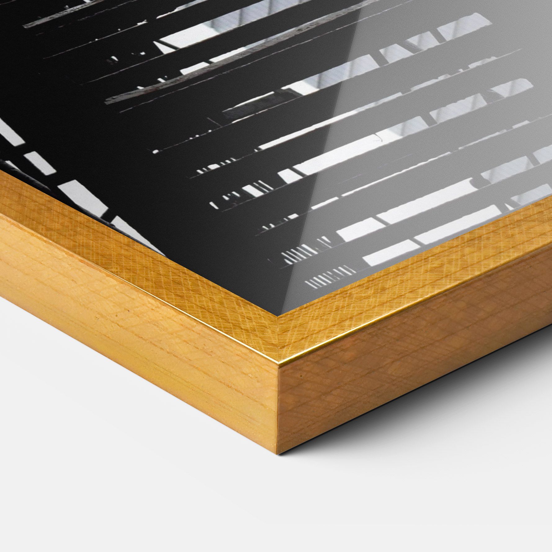 Black Stairs Floating mockup 3