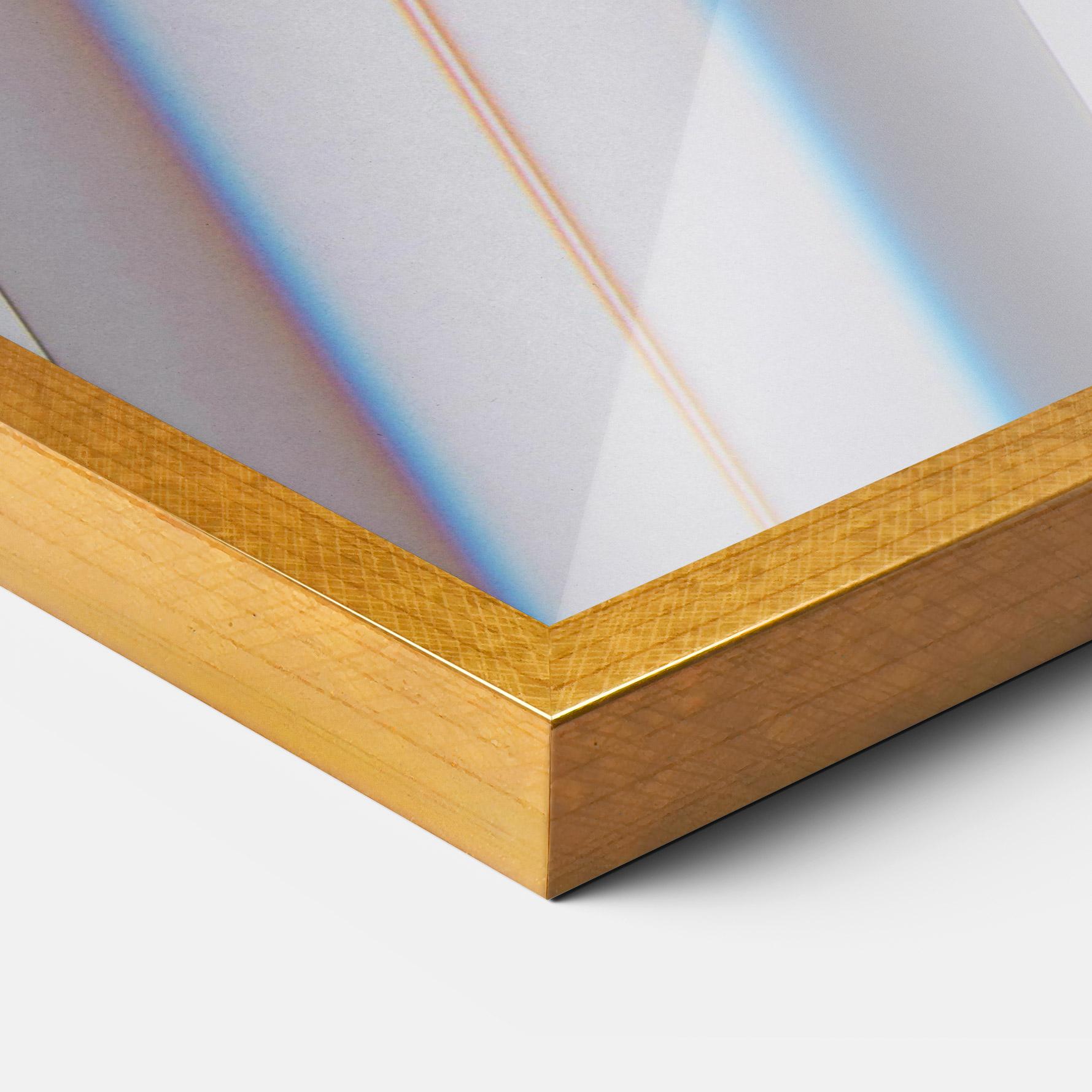 Poster Înrămat Glass Shape mockup 3