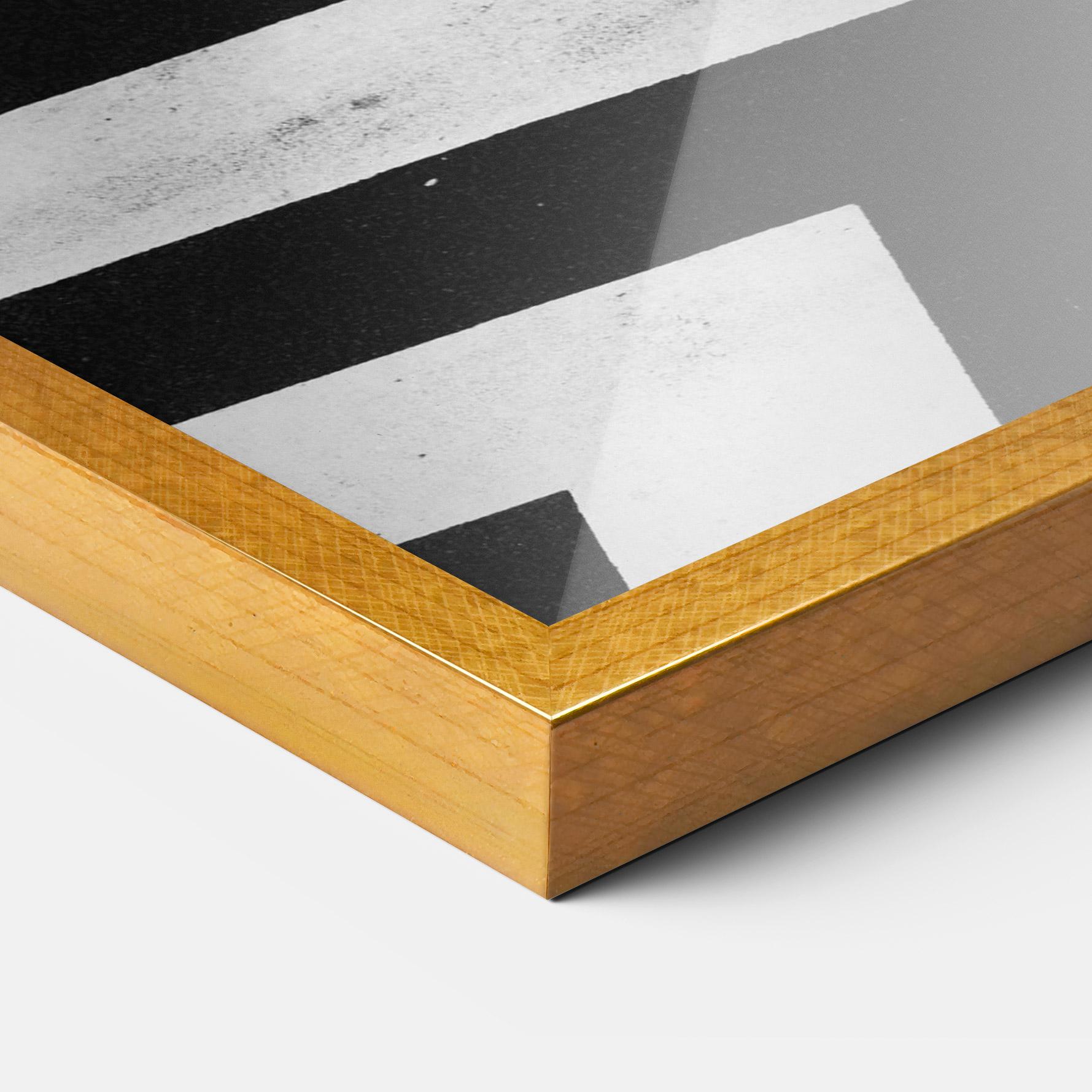 Poster Înrămat Walking On Lines mockup 3