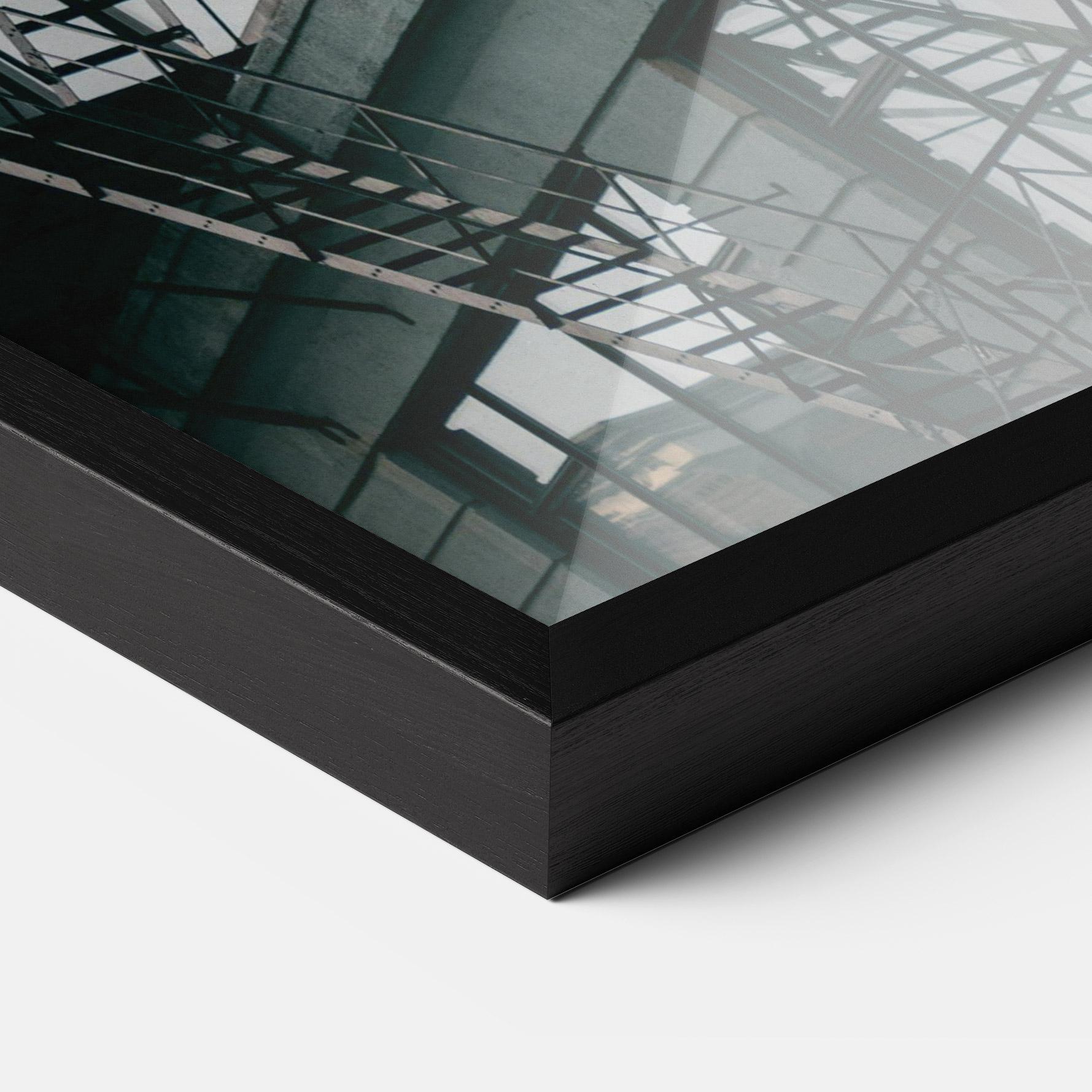 Poster Înrămat Building Stairs mockup 3