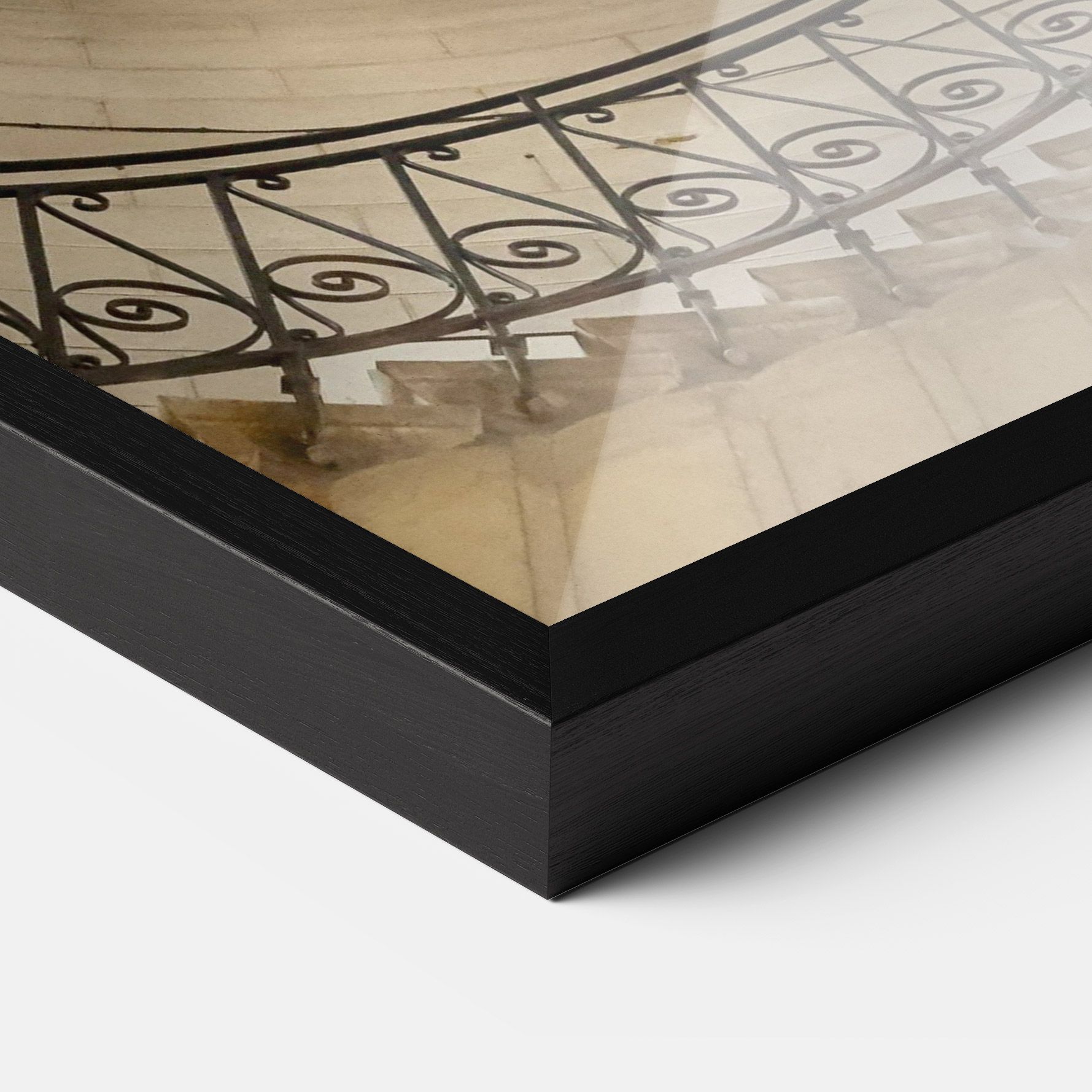 Cream Down Stairs mockup 3