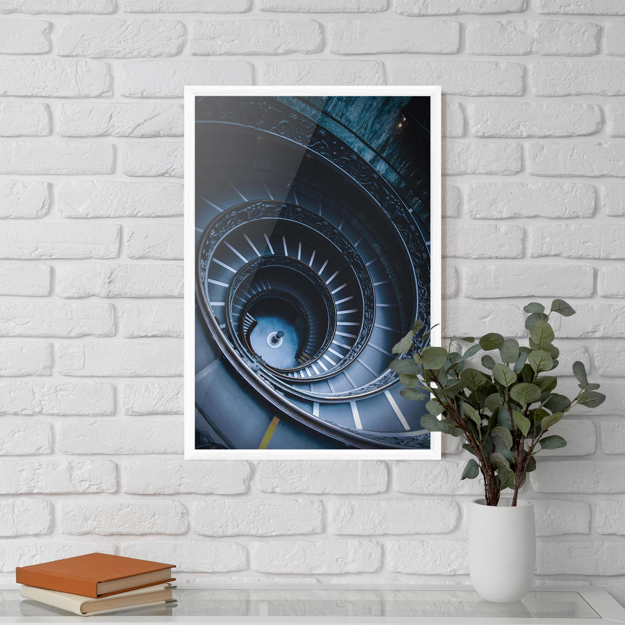Poster Înrămat Spiral Museum mockup 5