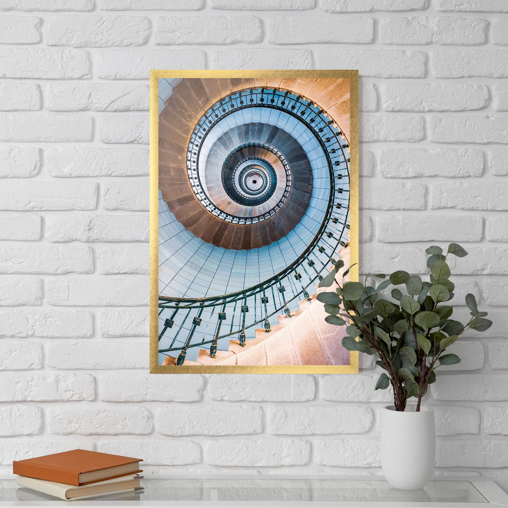 Blue Opaline Stairs mockup 5