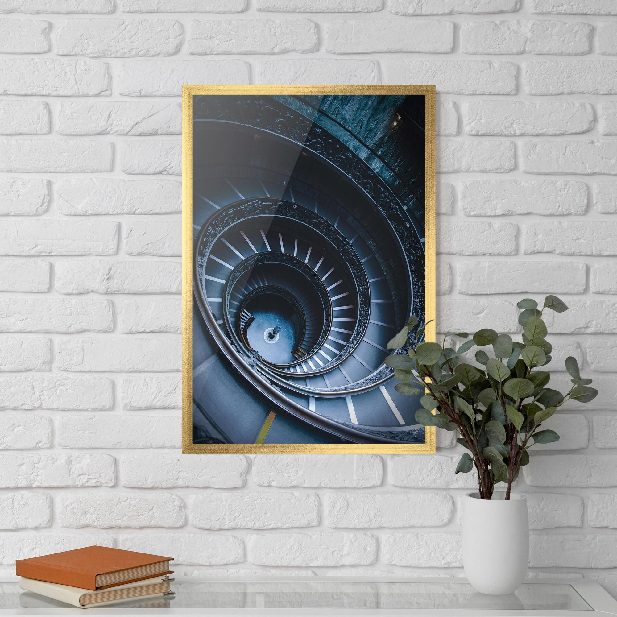 Poster Înrămat Spiral Museum mockup 5