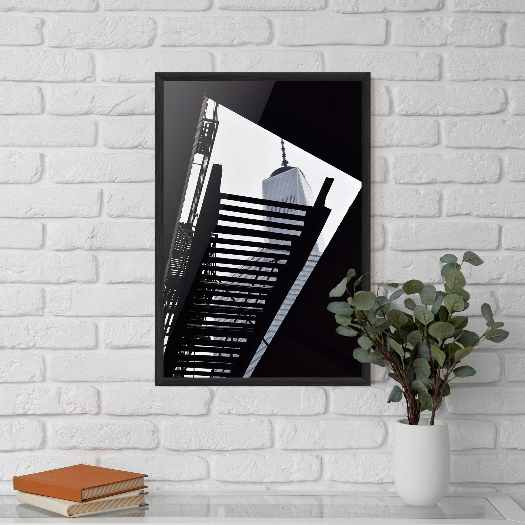 Black Stairs Floating mockup 5