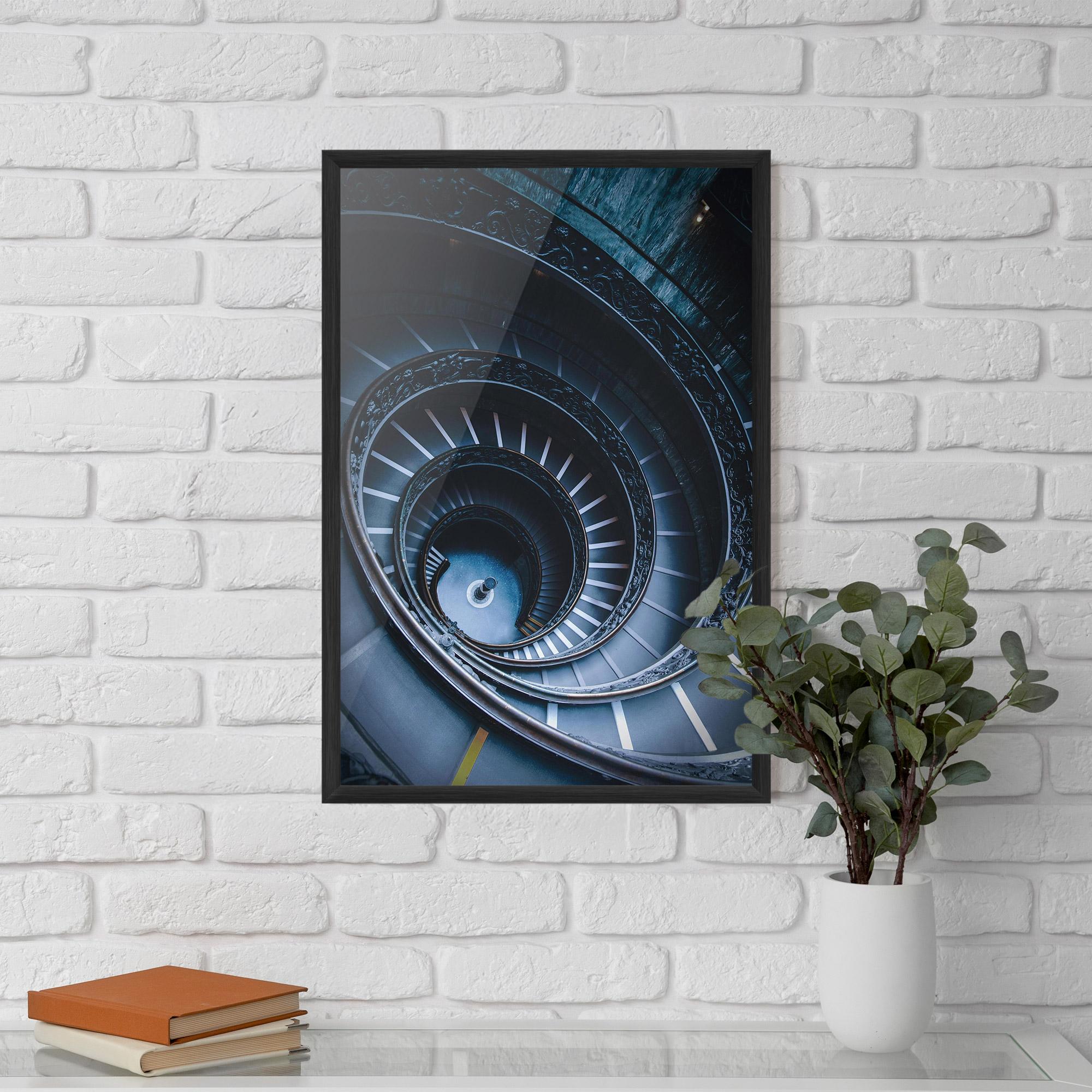 Poster Înrămat Spiral Museum mockup 5