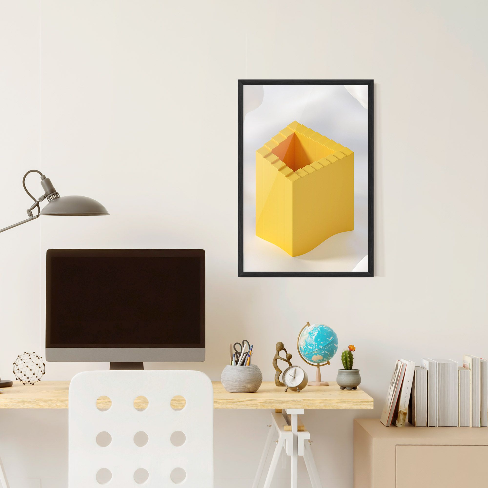 Yellow Shape mockup 6