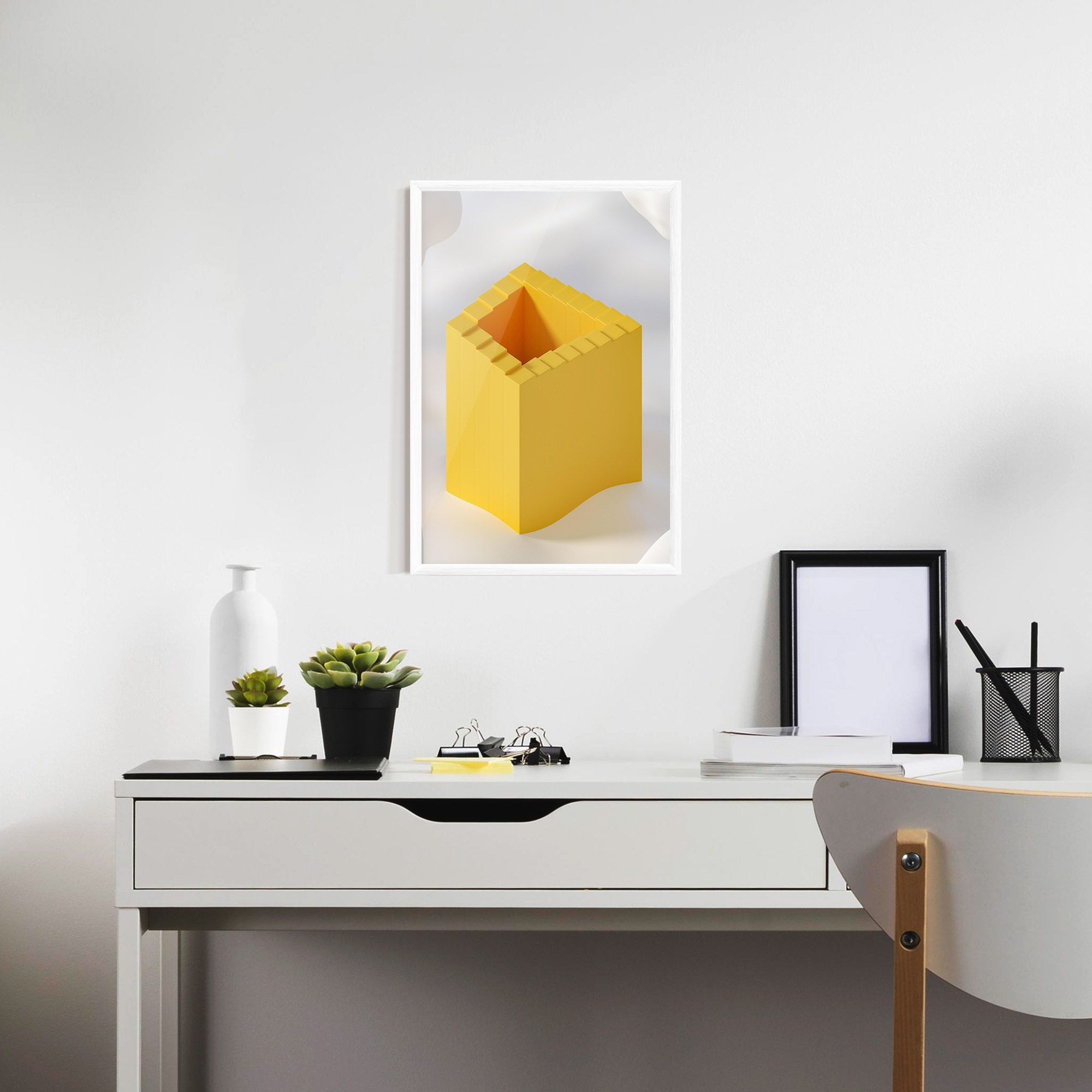 Yellow Shape mockup 7