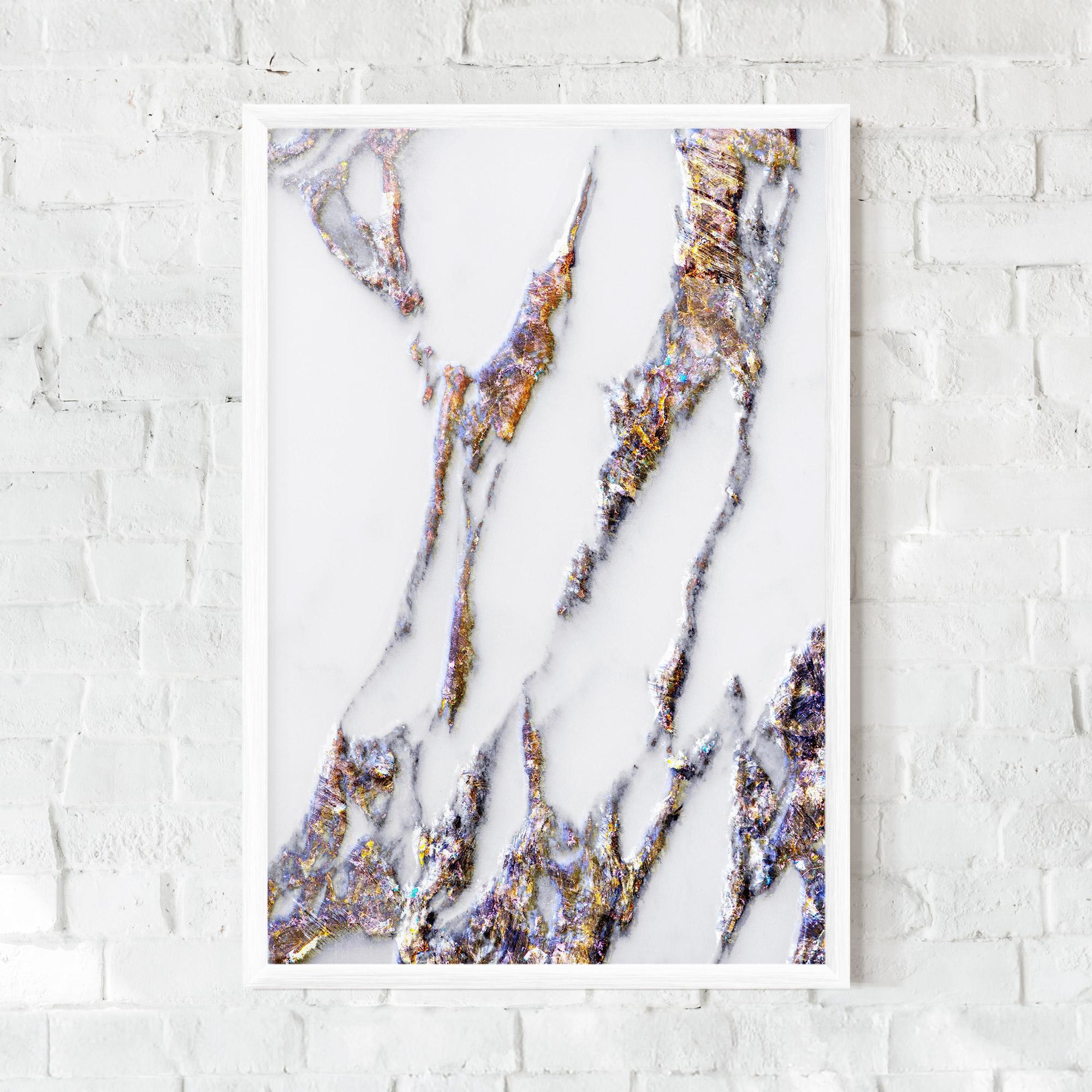 Poster Înrămat Beautiful Color Marble mockup 0