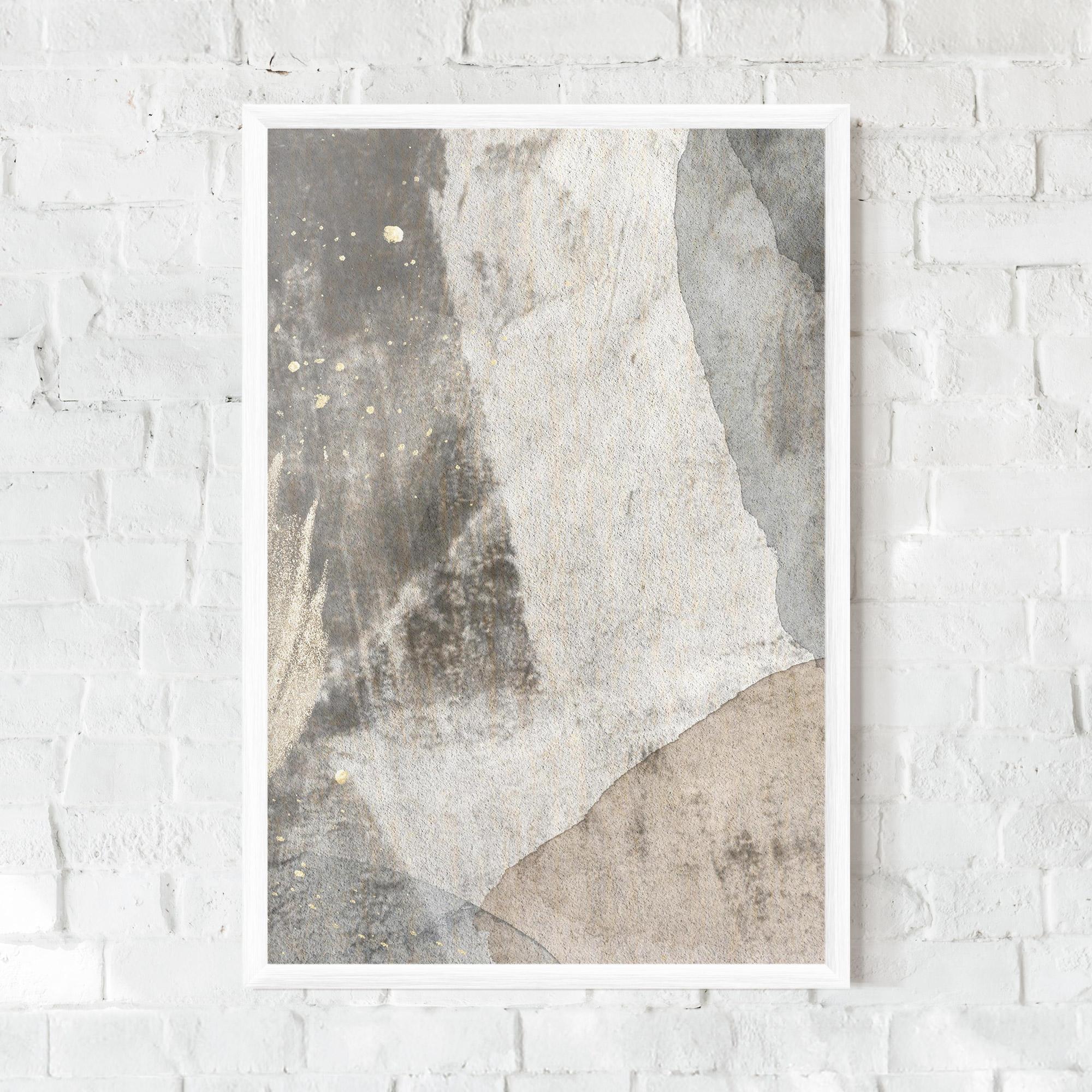 Poster Înrămat Light Cream Marble mockup 0