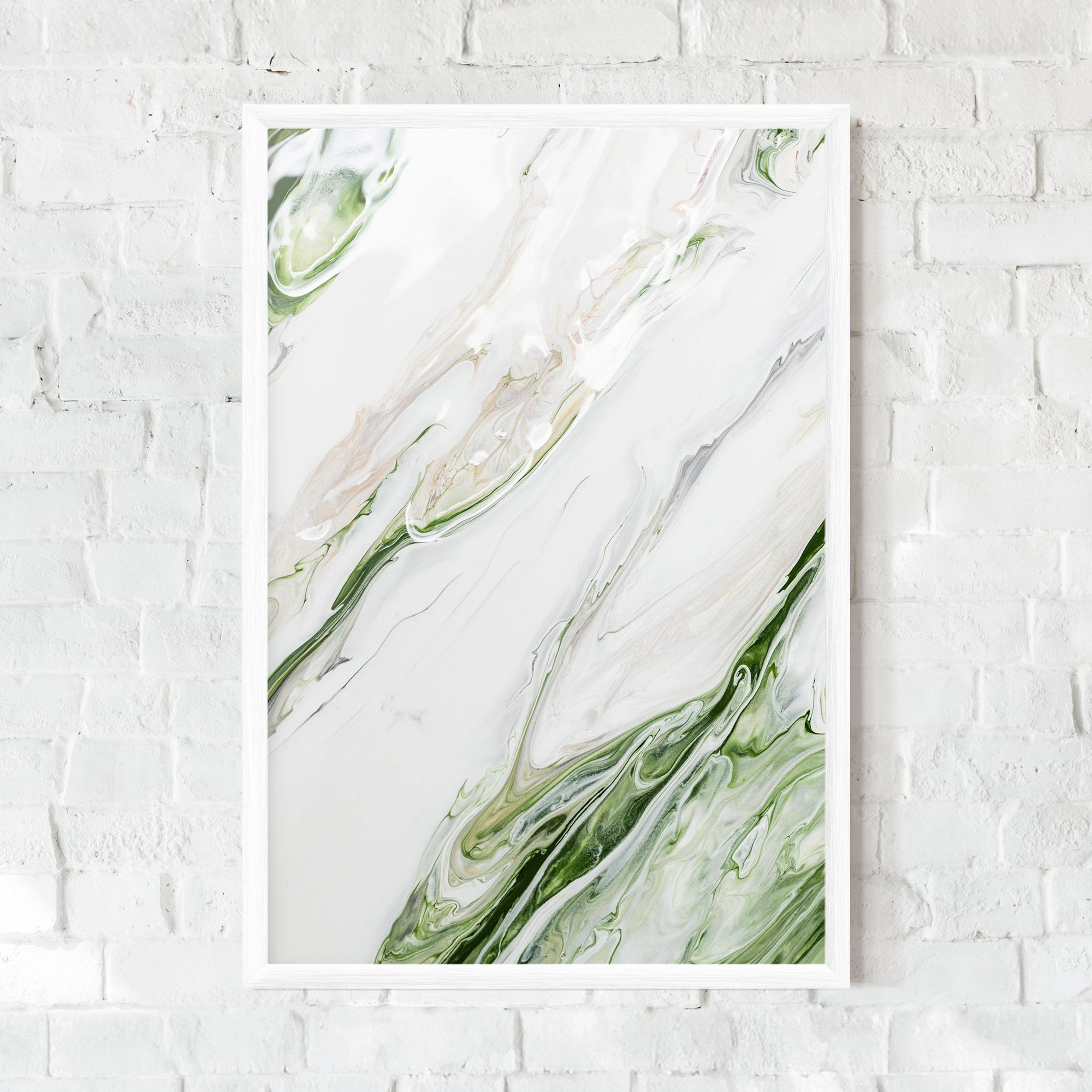 Light Green Liquid mockup 0