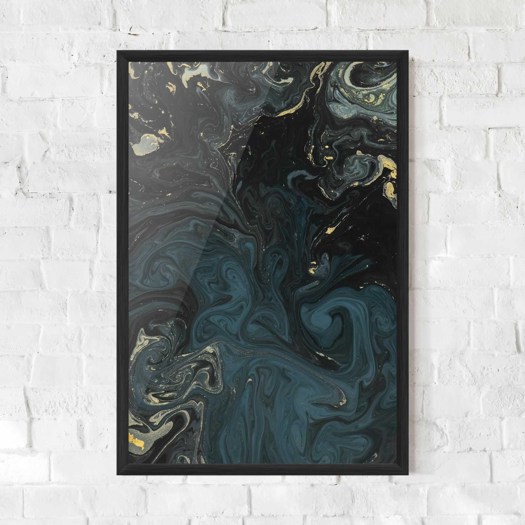 Dark Blue Marble mockup 0