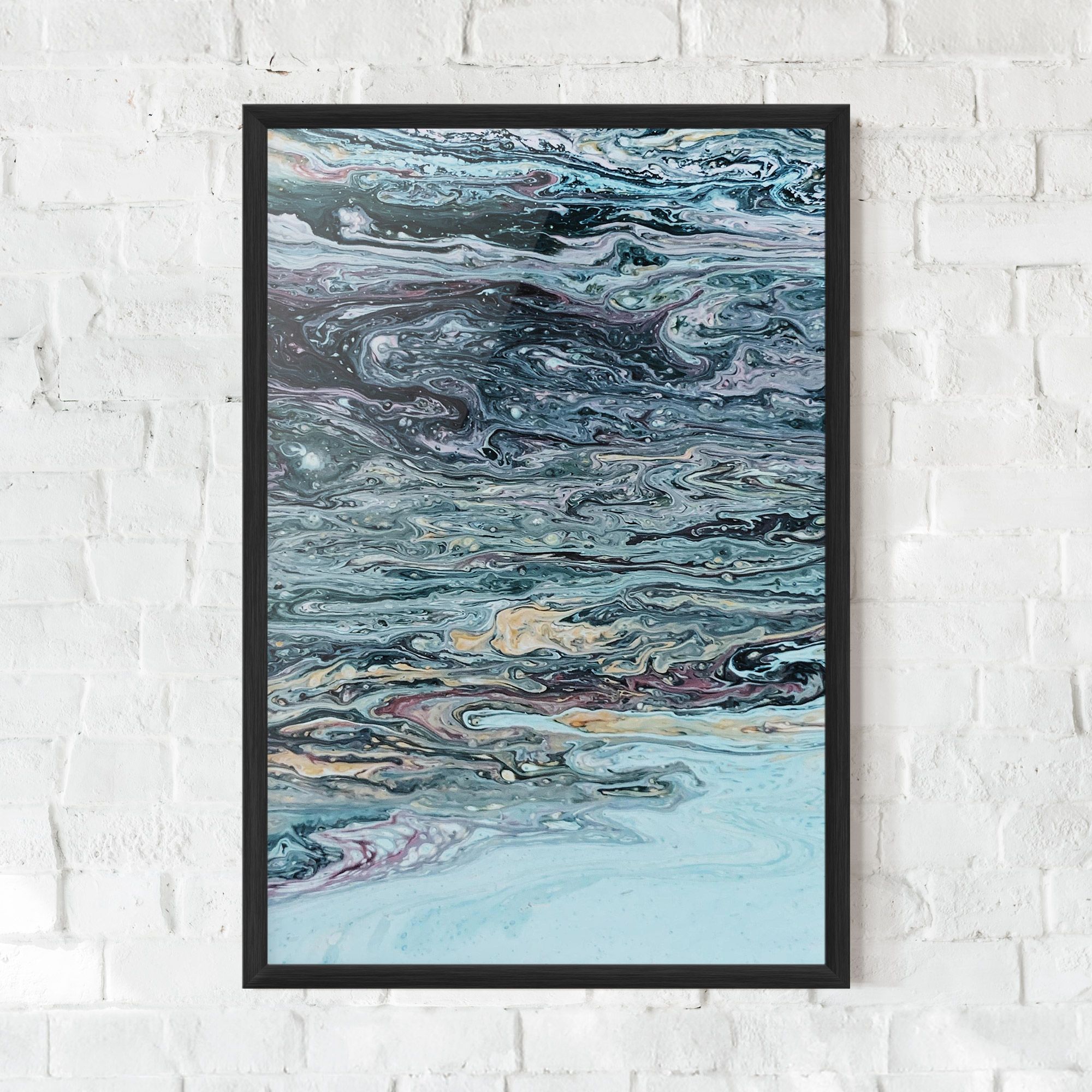 Light Blue Abstract mockup 0