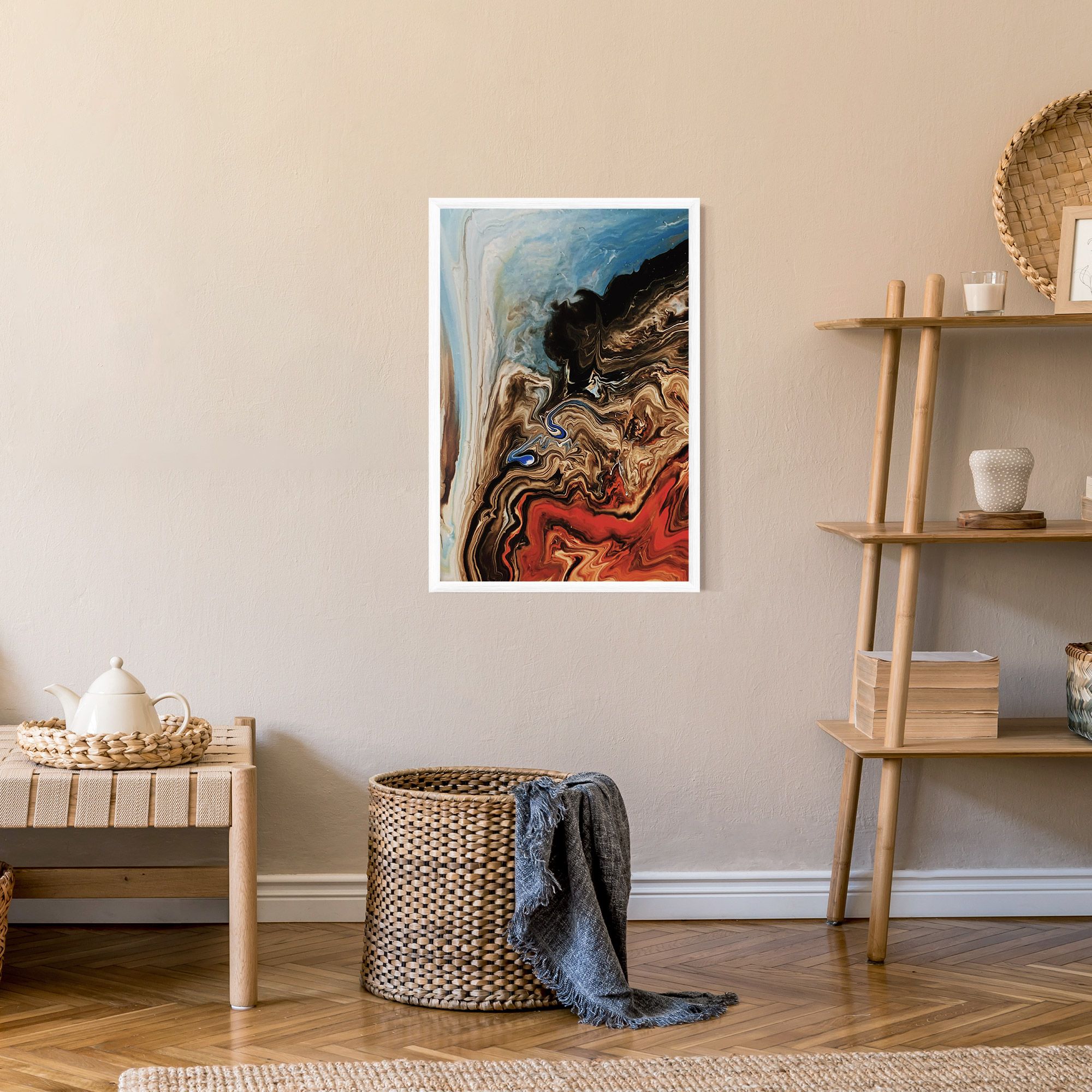 Abstract Waterfall mockup 9