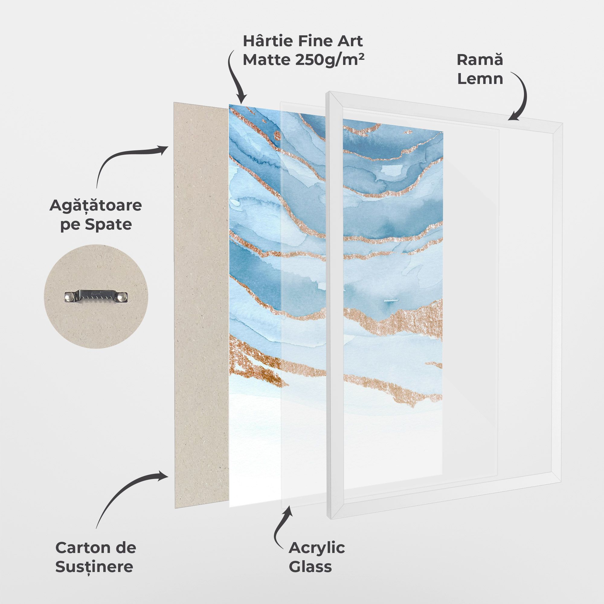 Golden Glitter Blue mockup 1