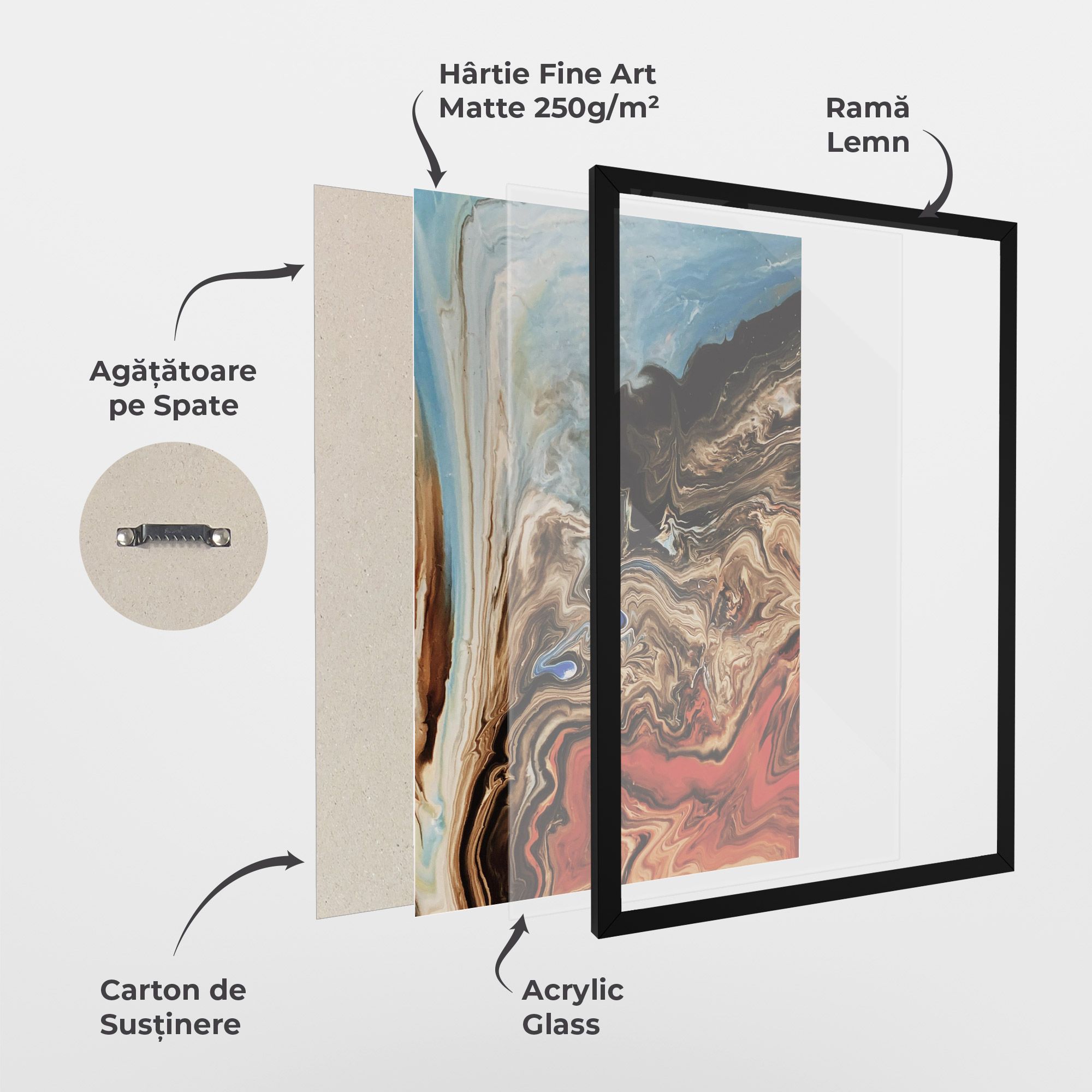 Abstract Waterfall mockup 1