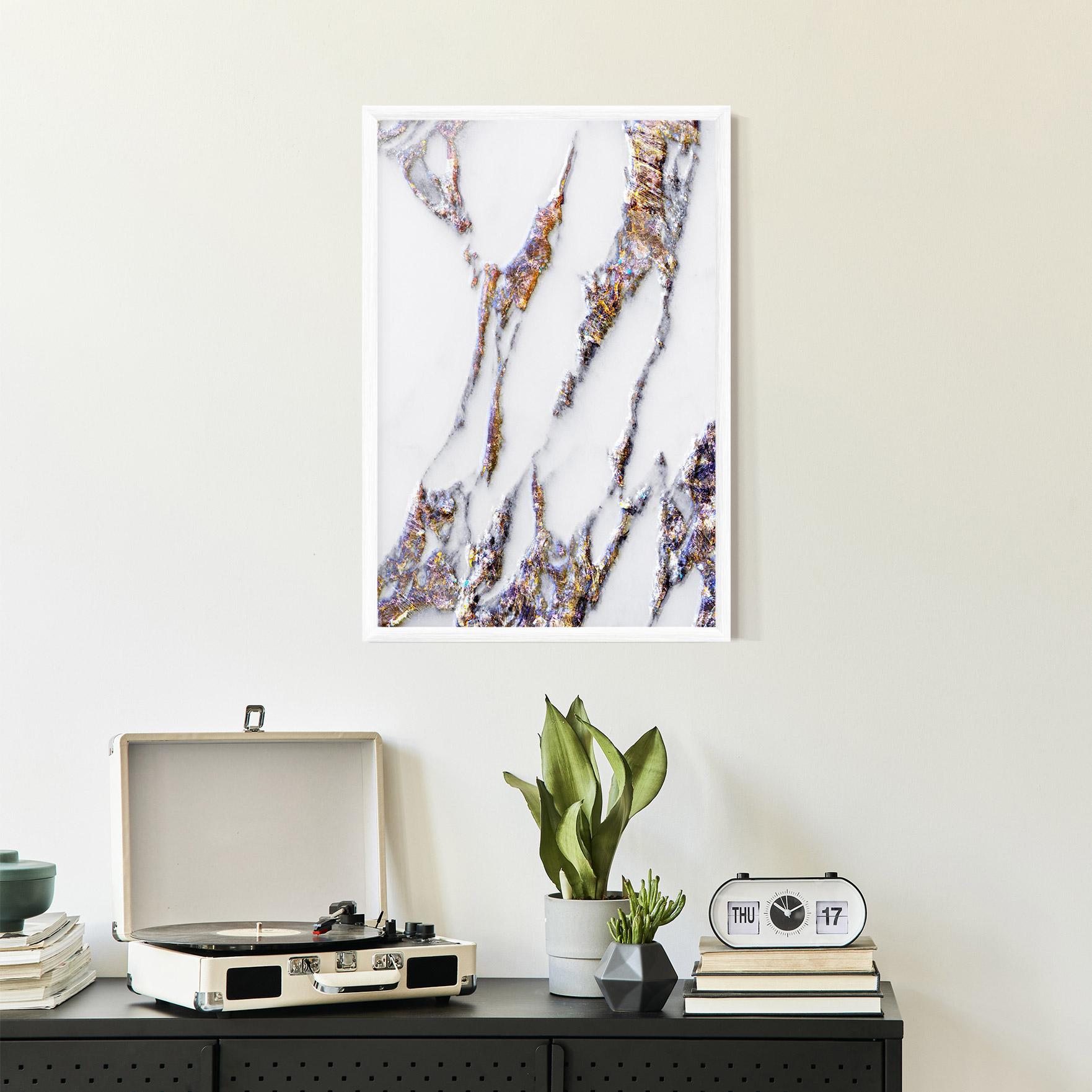 Poster Înrămat Beautiful Color Marble mockup 2