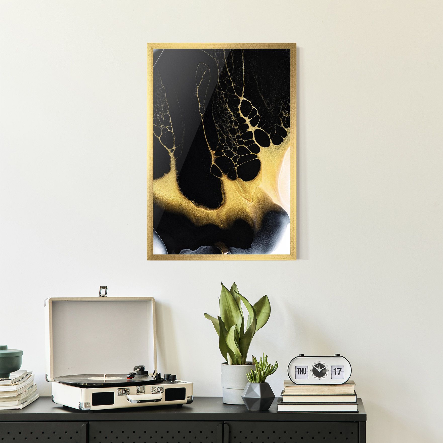 Black Golden Marble mockup 2