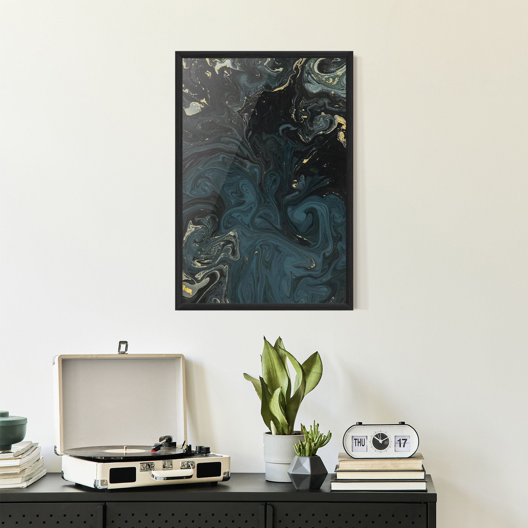 Dark Blue Marble mockup 2