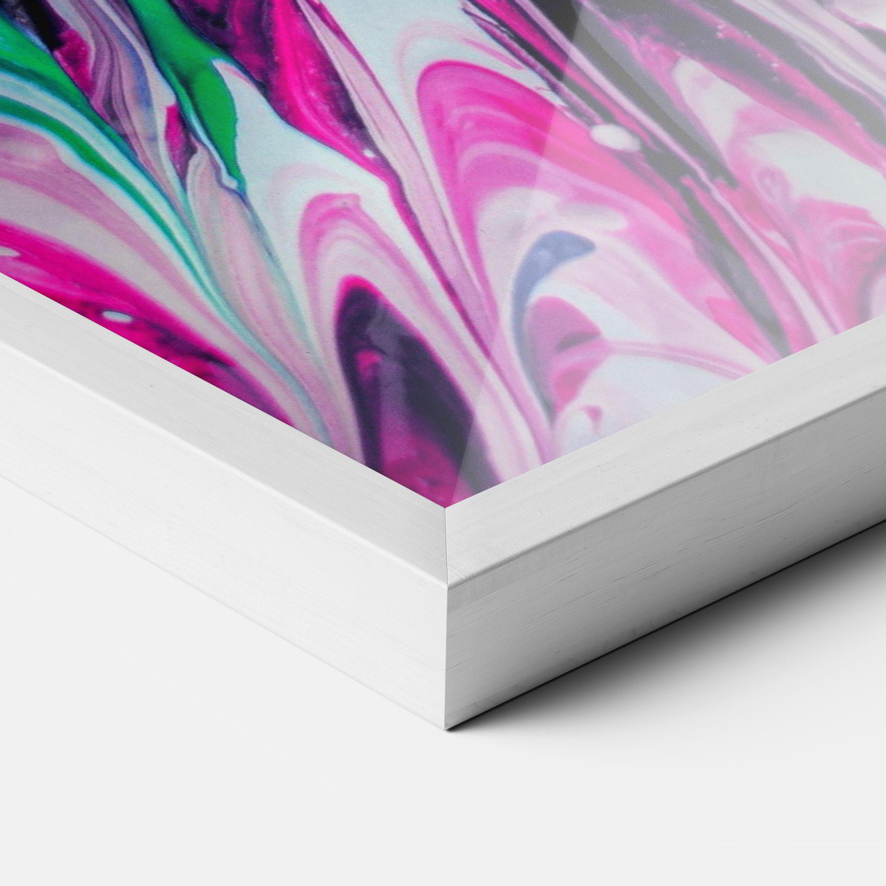 Poster Înrămat Abstract Rose Colours mockup 3