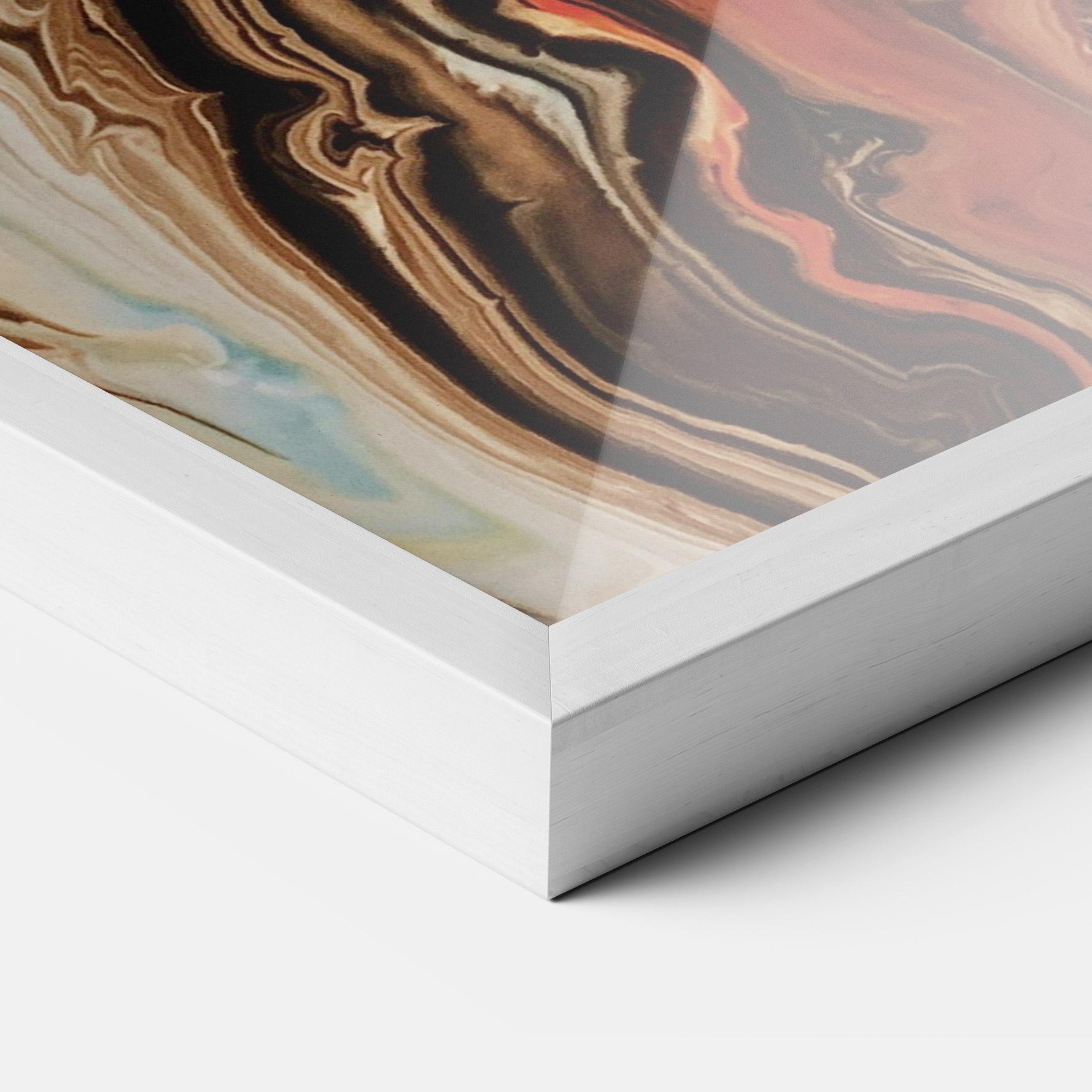 Poster Înrămat Abstract Waterfall mockup 3