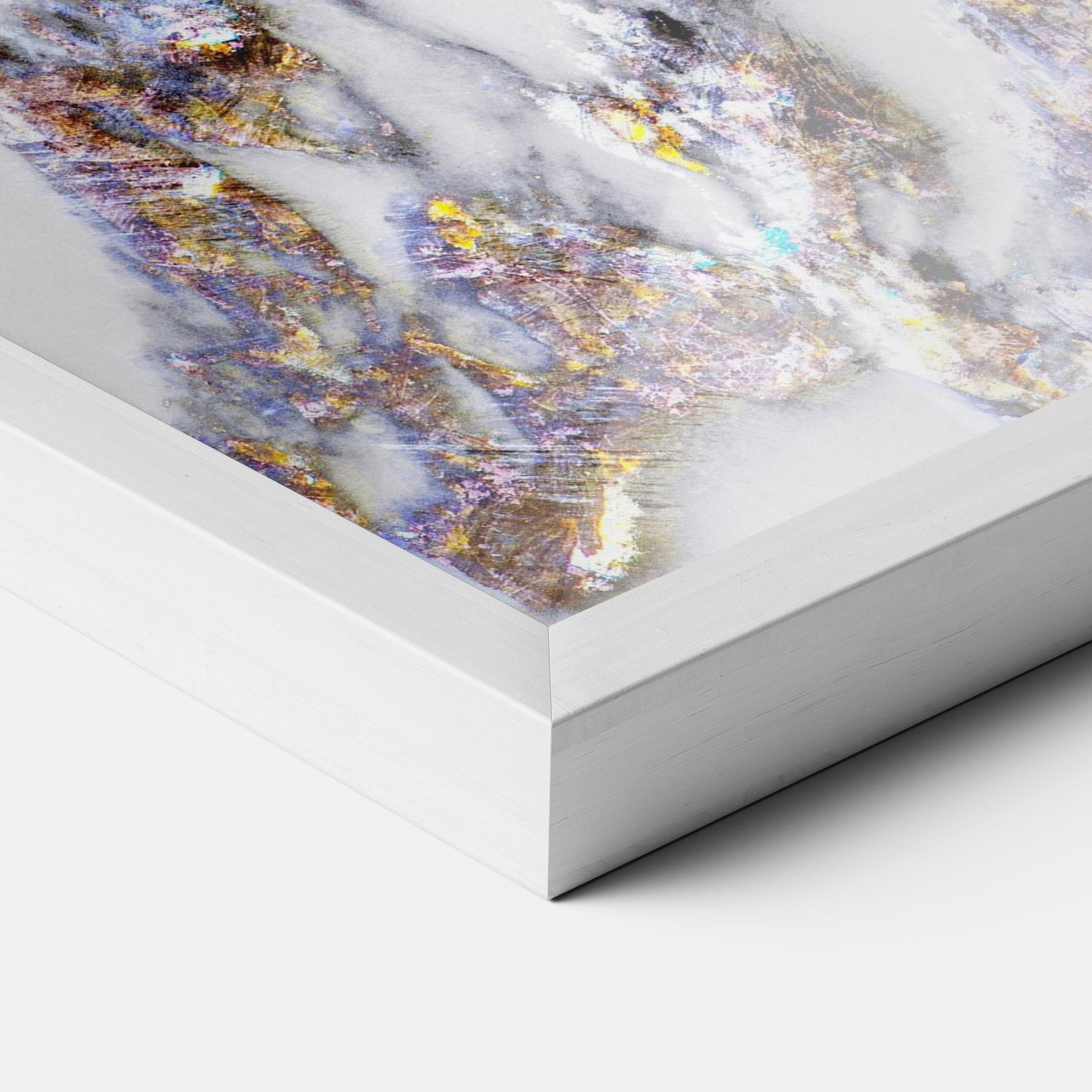 Poster Înrămat Beautiful Color Marble mockup 3