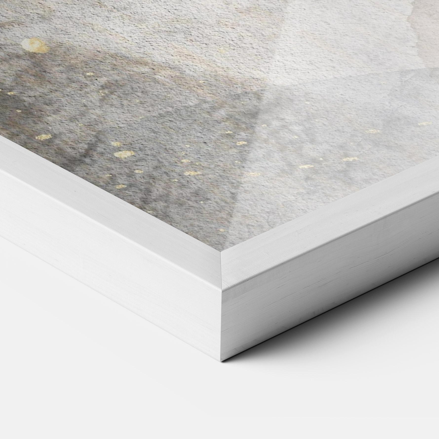 Poster Înrămat Light Cream Marble mockup 3