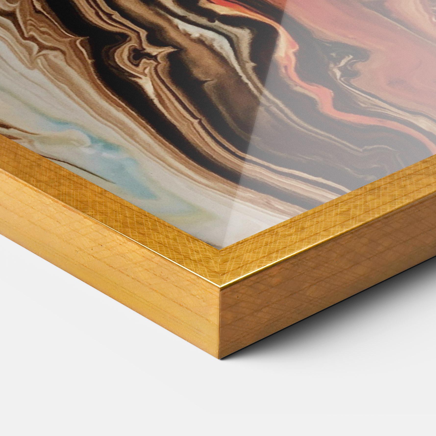 Poster Înrămat Abstract Waterfall mockup 3