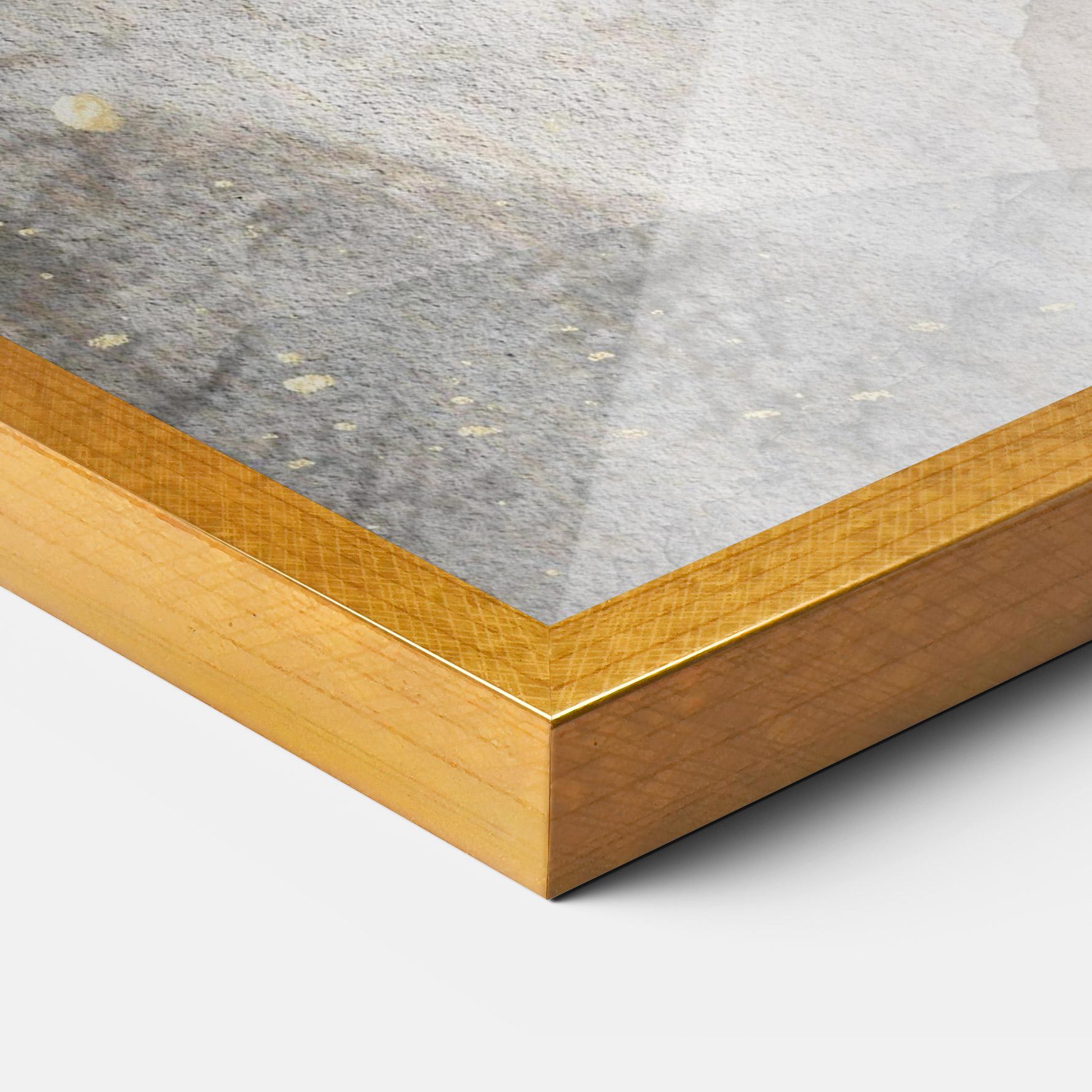 Poster Înrămat Light Cream Marble mockup 3