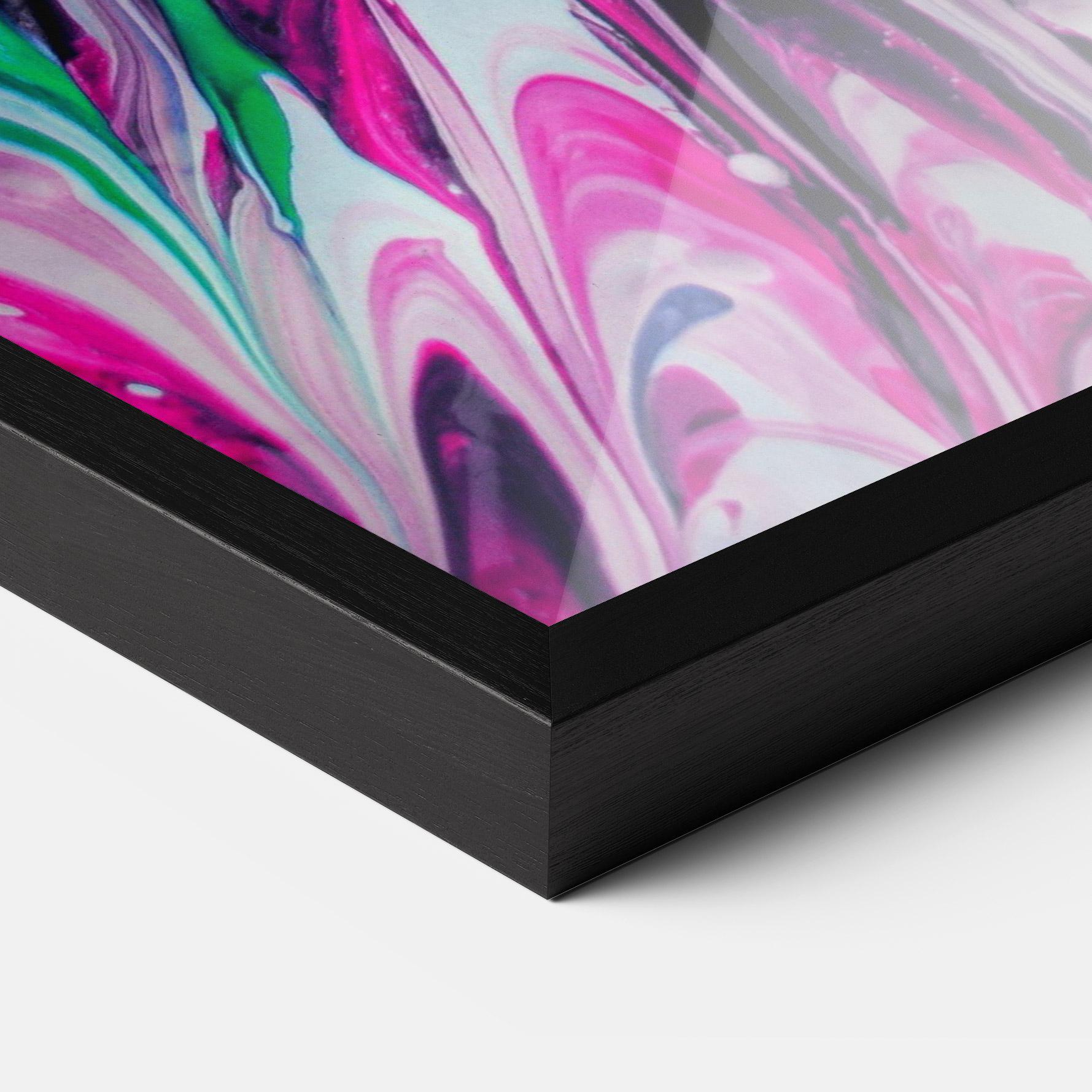 Poster Înrămat Abstract Rose Colours mockup 3