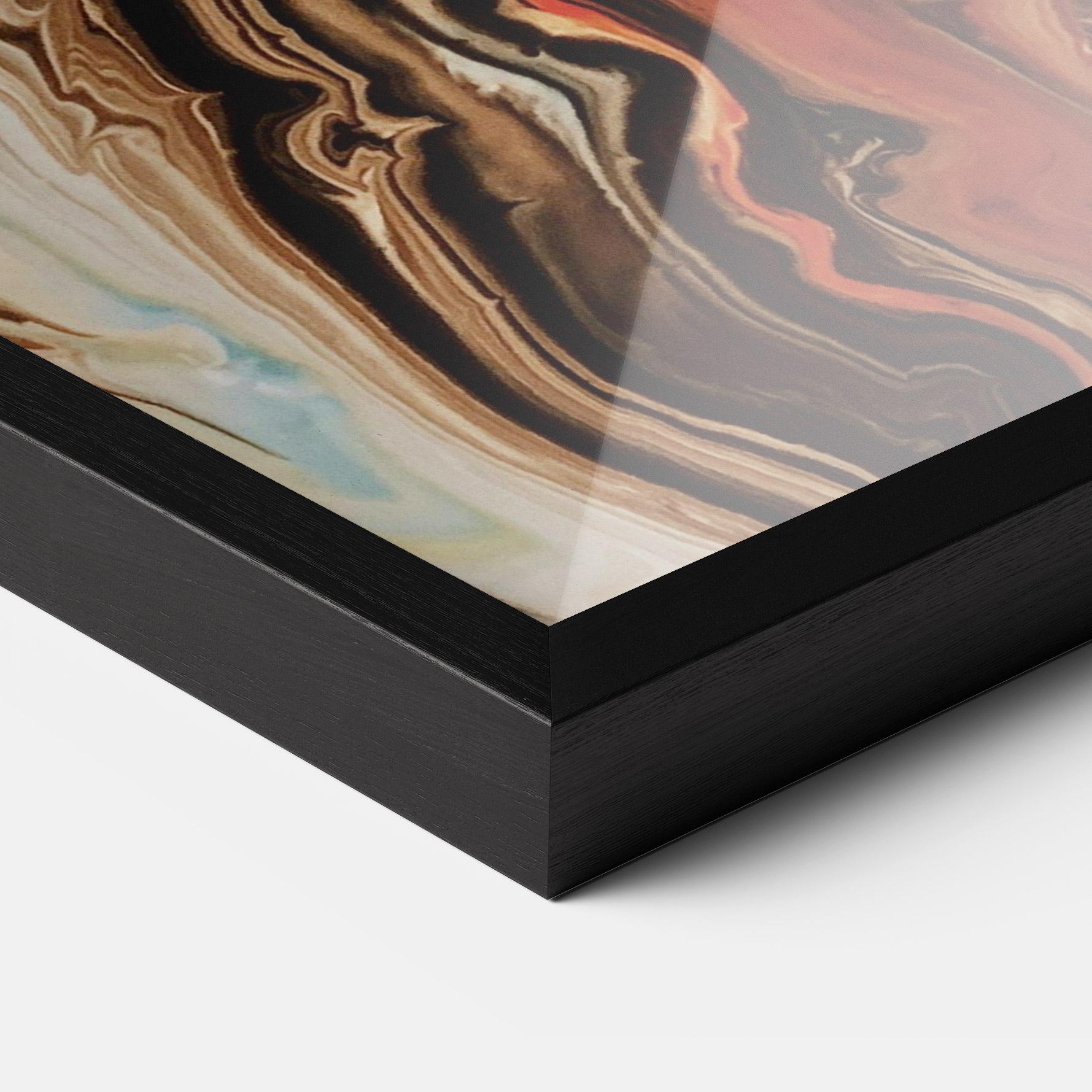 Poster Înrămat Abstract Waterfall mockup 3