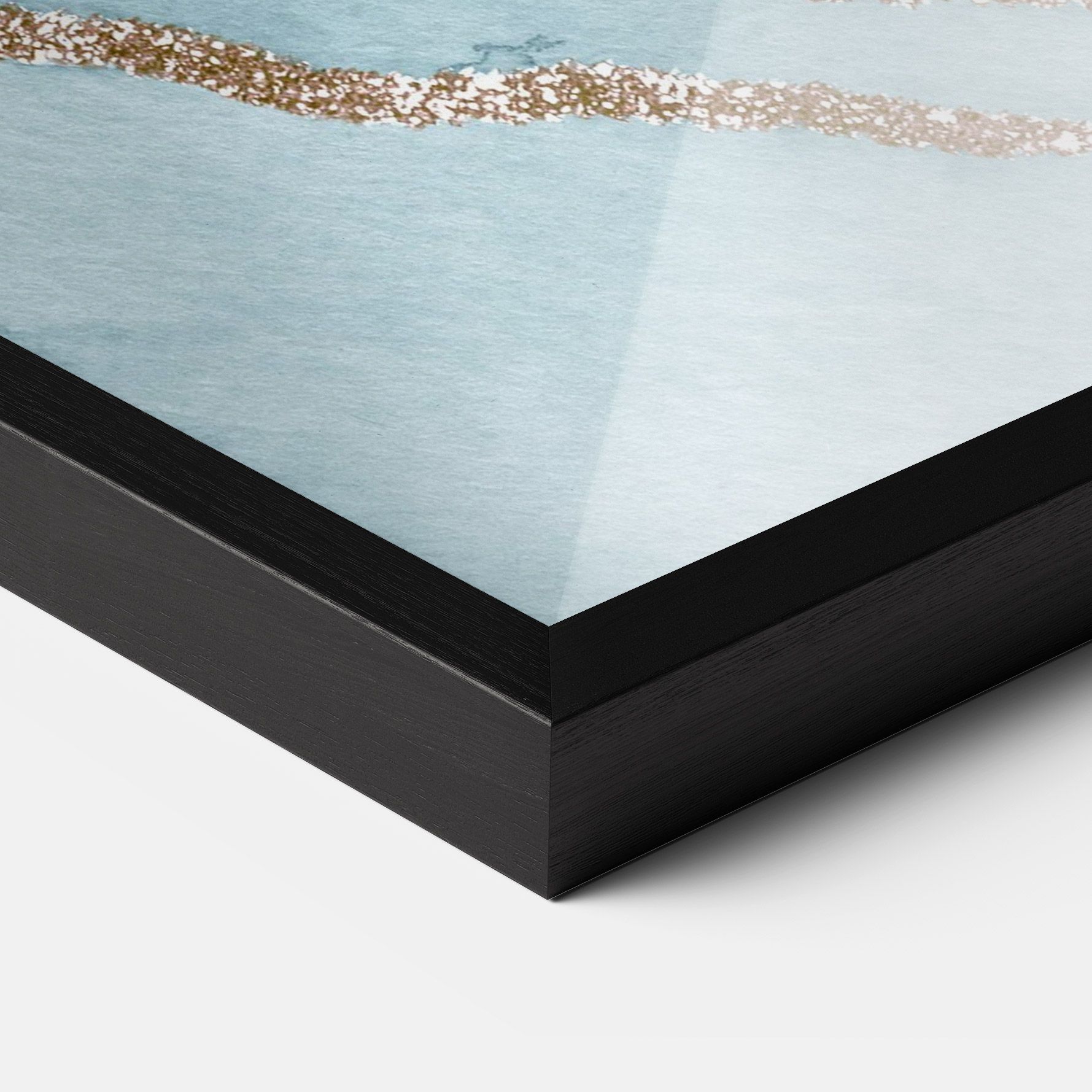 Blue Golden Glitter mockup 3