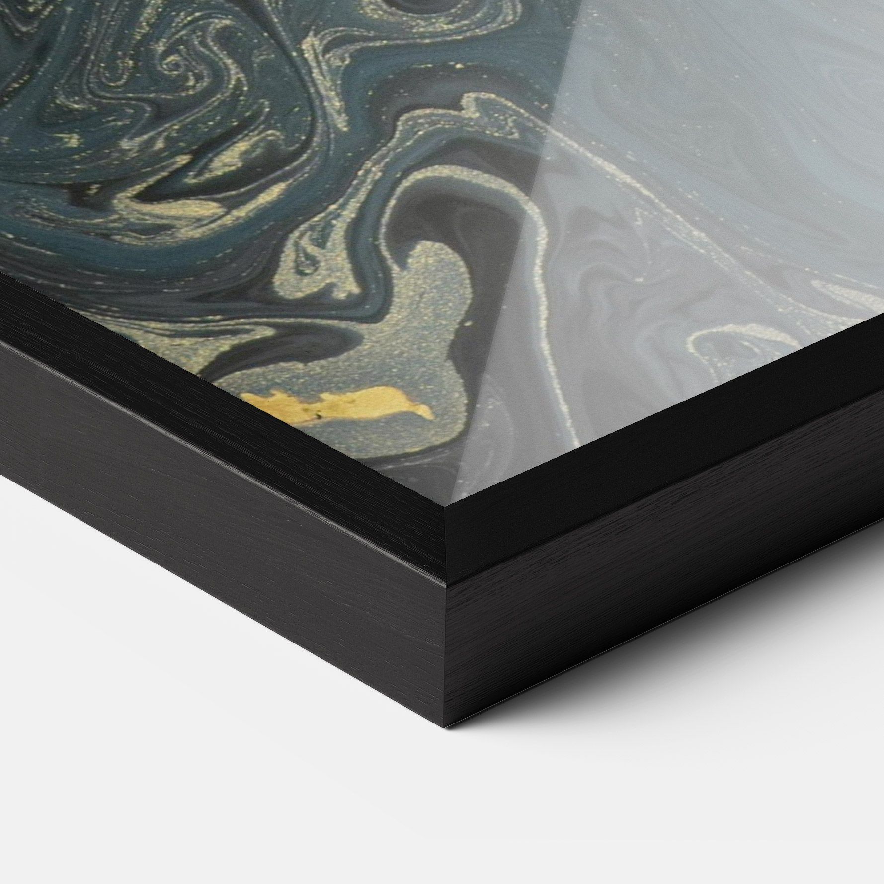 Dark Blue Marble mockup 3