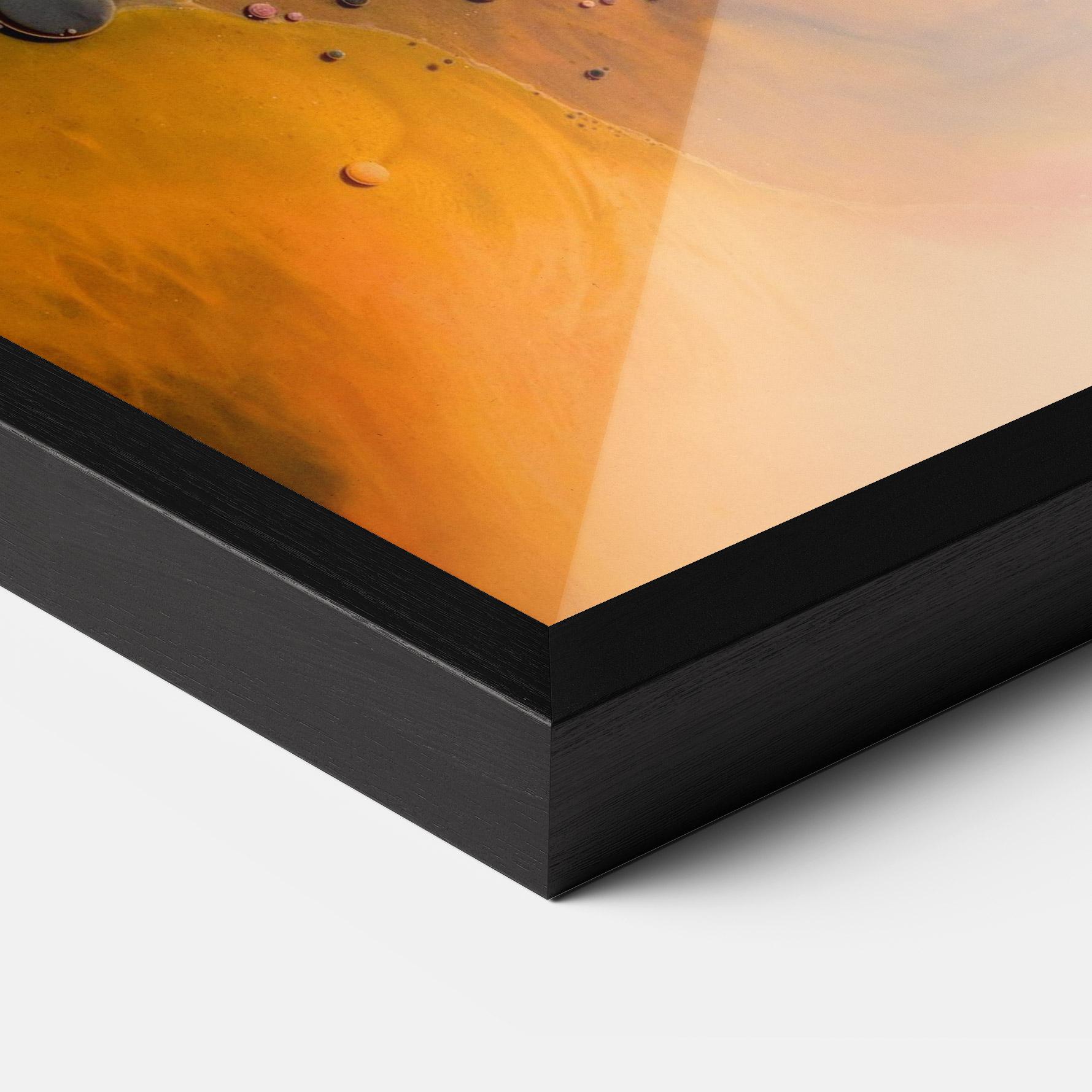 Poster Înrămat Orange Shades mockup 3