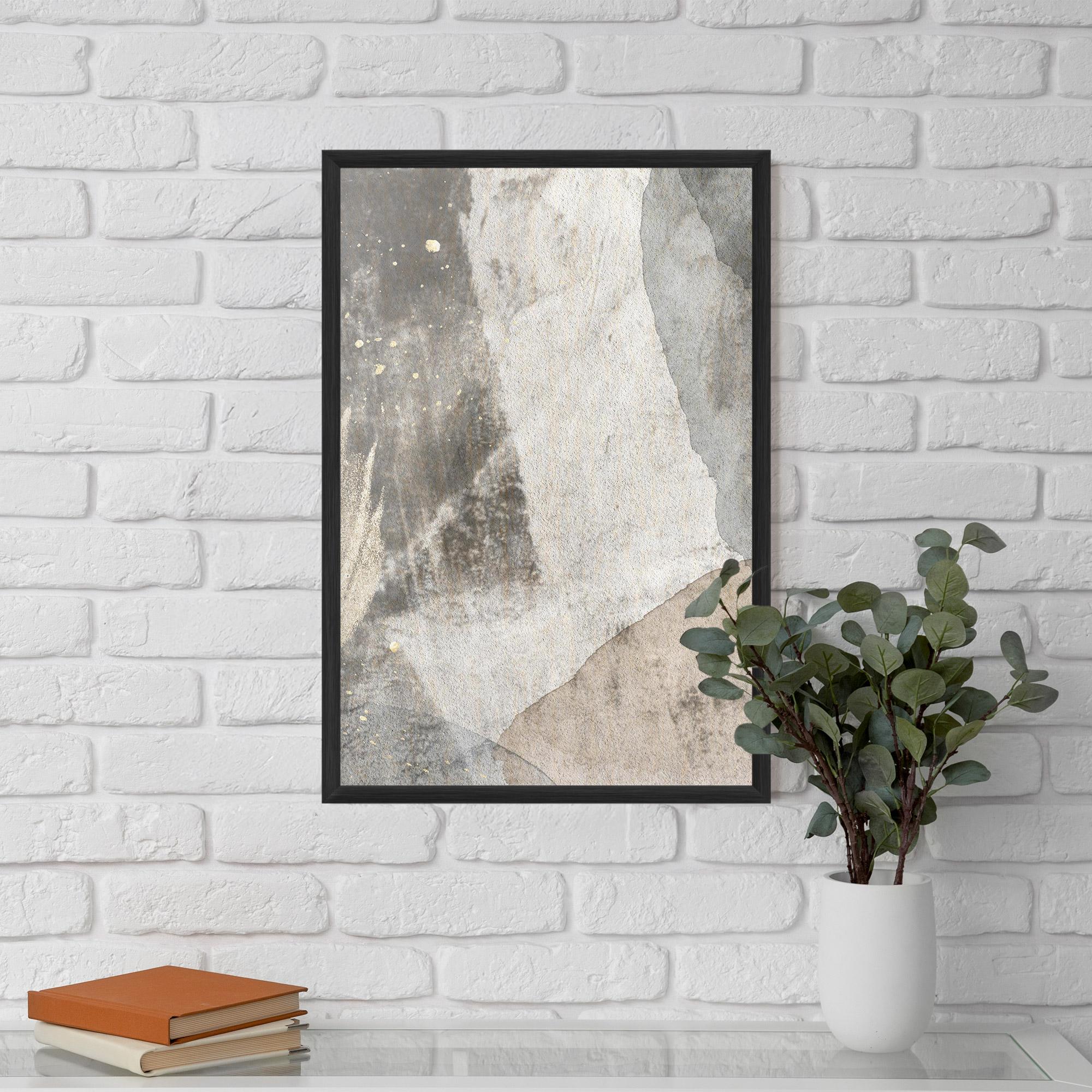 Poster Înrămat Light Cream Marble mockup 5
