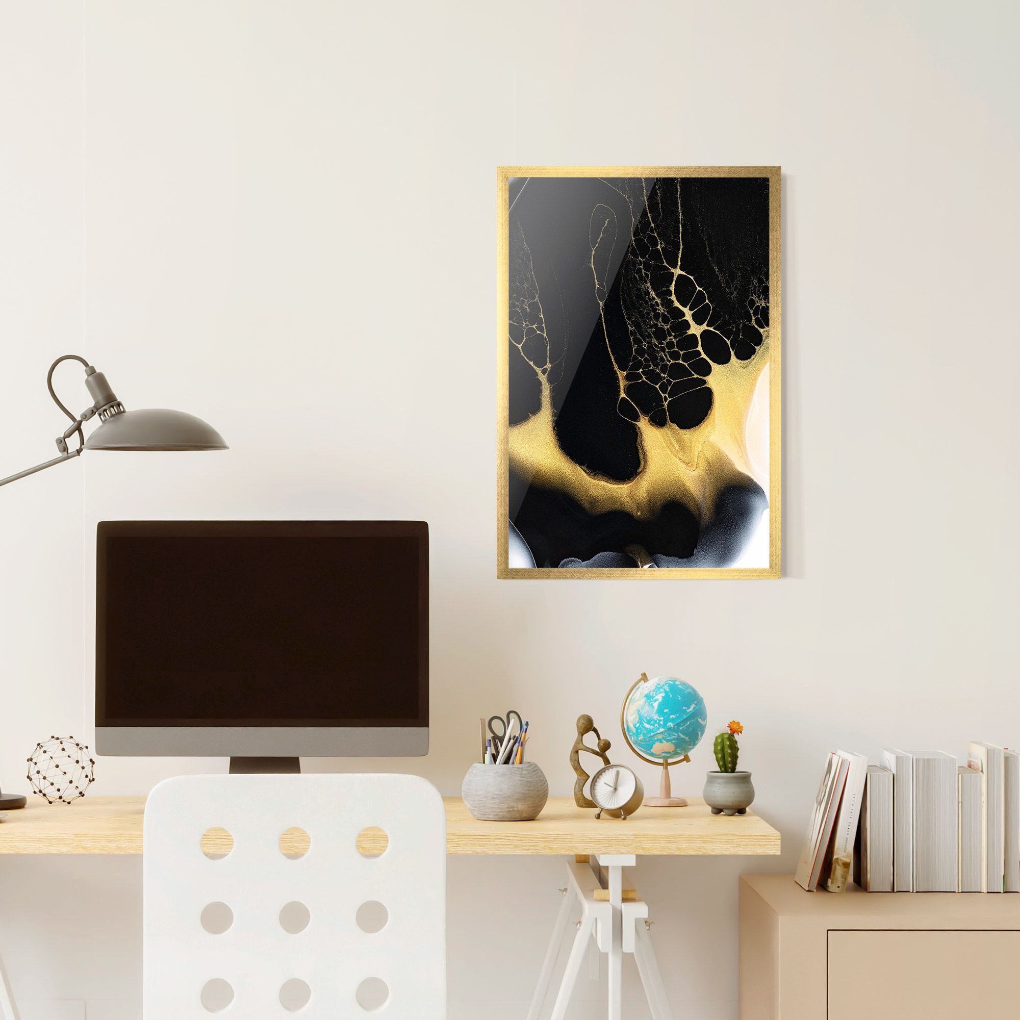 Black Golden Marble mockup 6