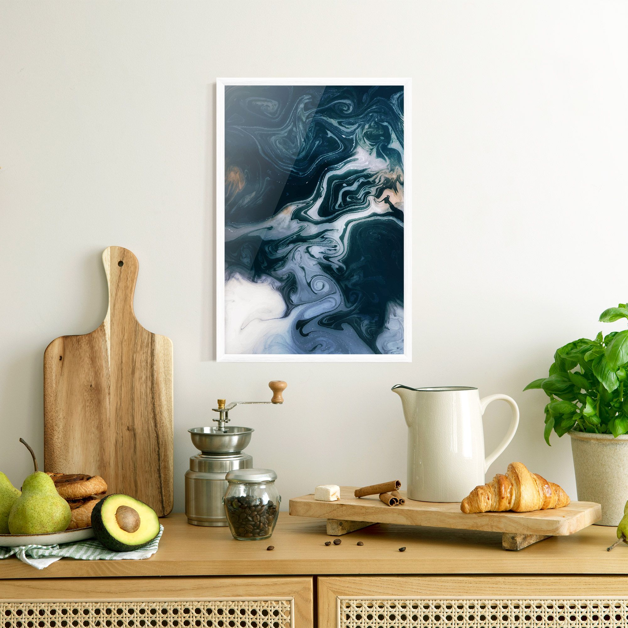 Dark Blue With White mockup 8