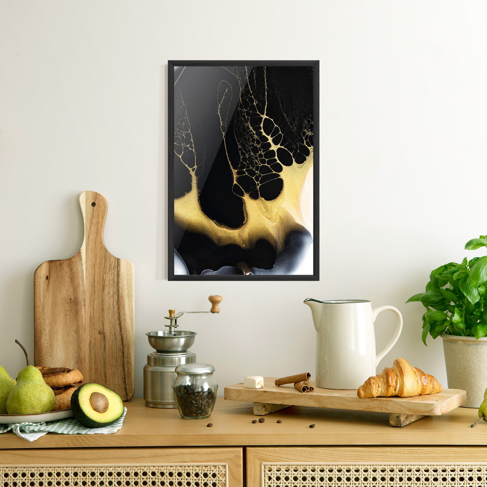 Black Golden Marble mockup 8