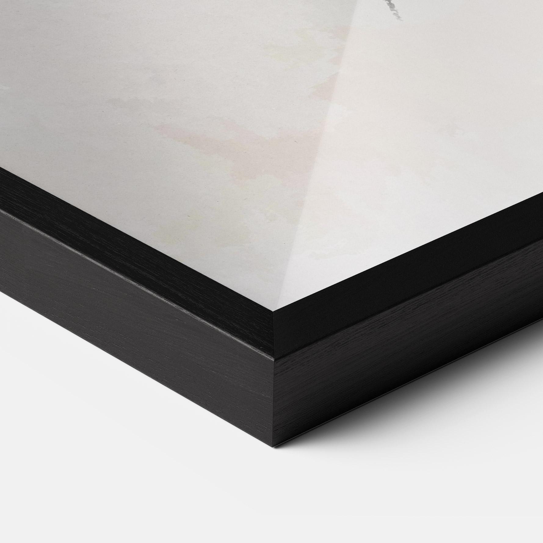 Poster Înrămat Gold Brush mockup 3