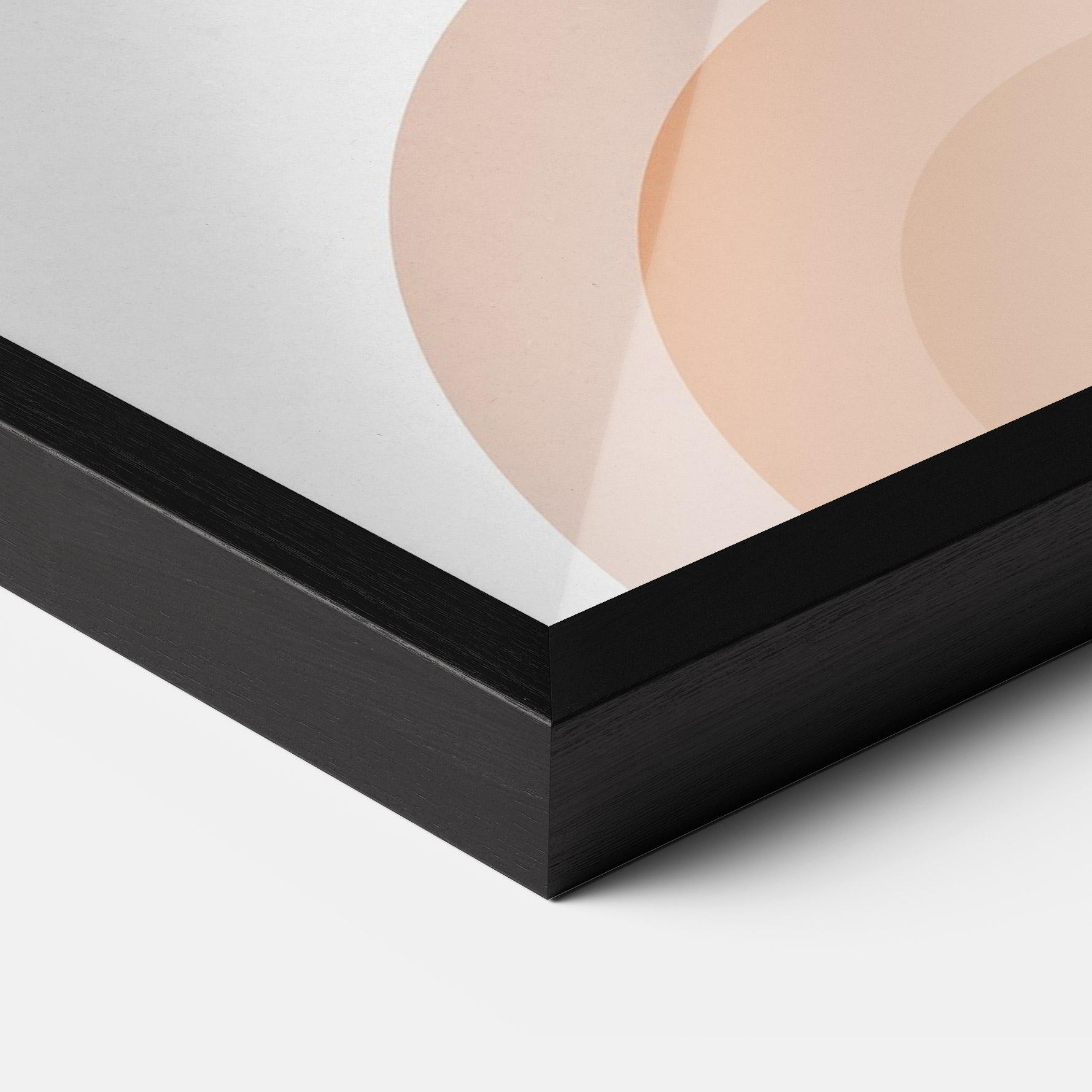 Poster Înrămat Plant Orange Circle mockup 3