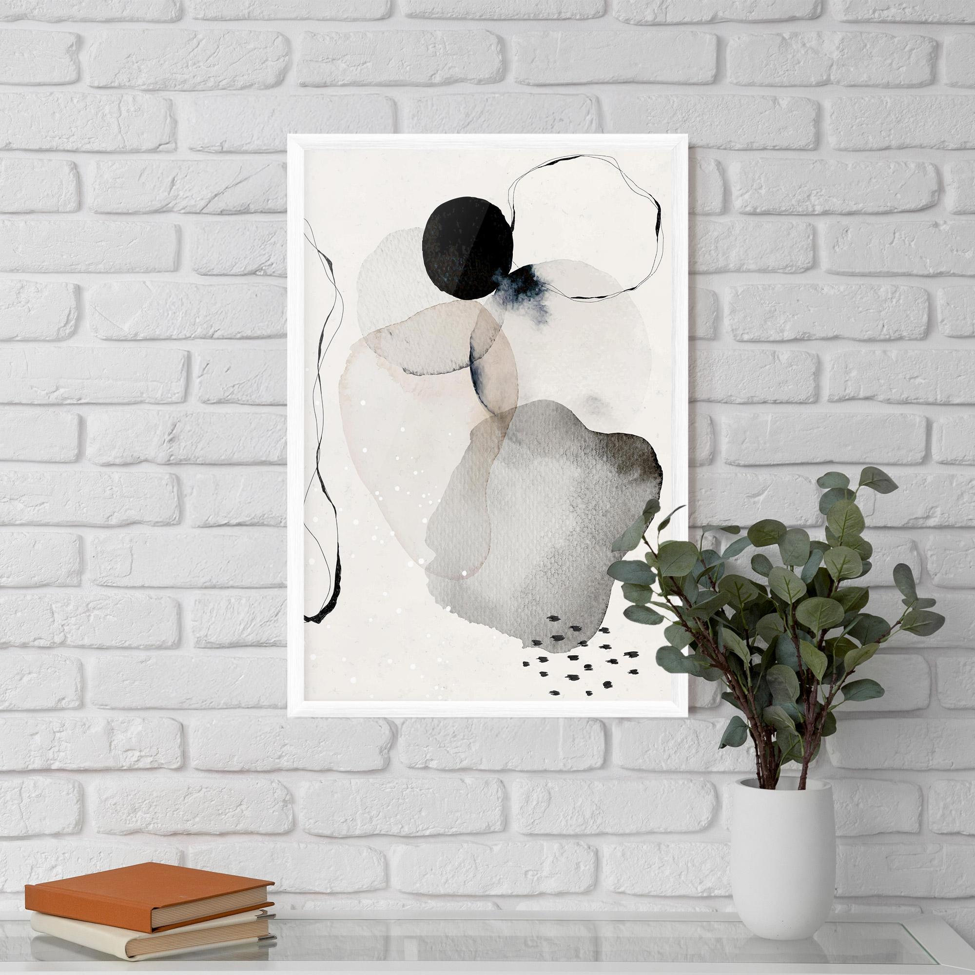 Poster Înrămat Water Color Art mockup 5