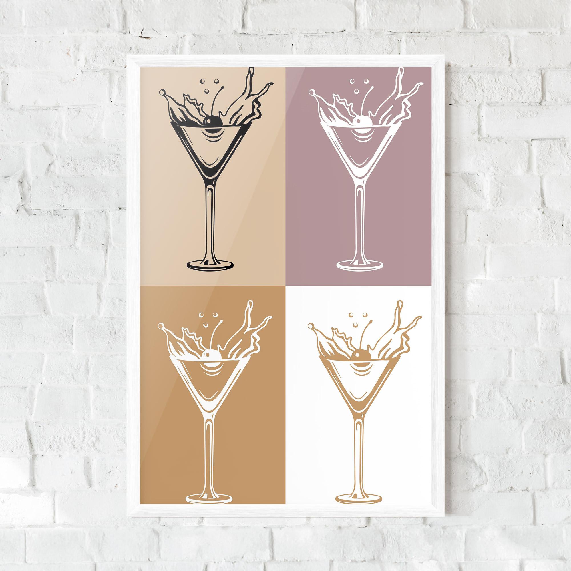 Poster Înrămat Drinks Mix mockup 0